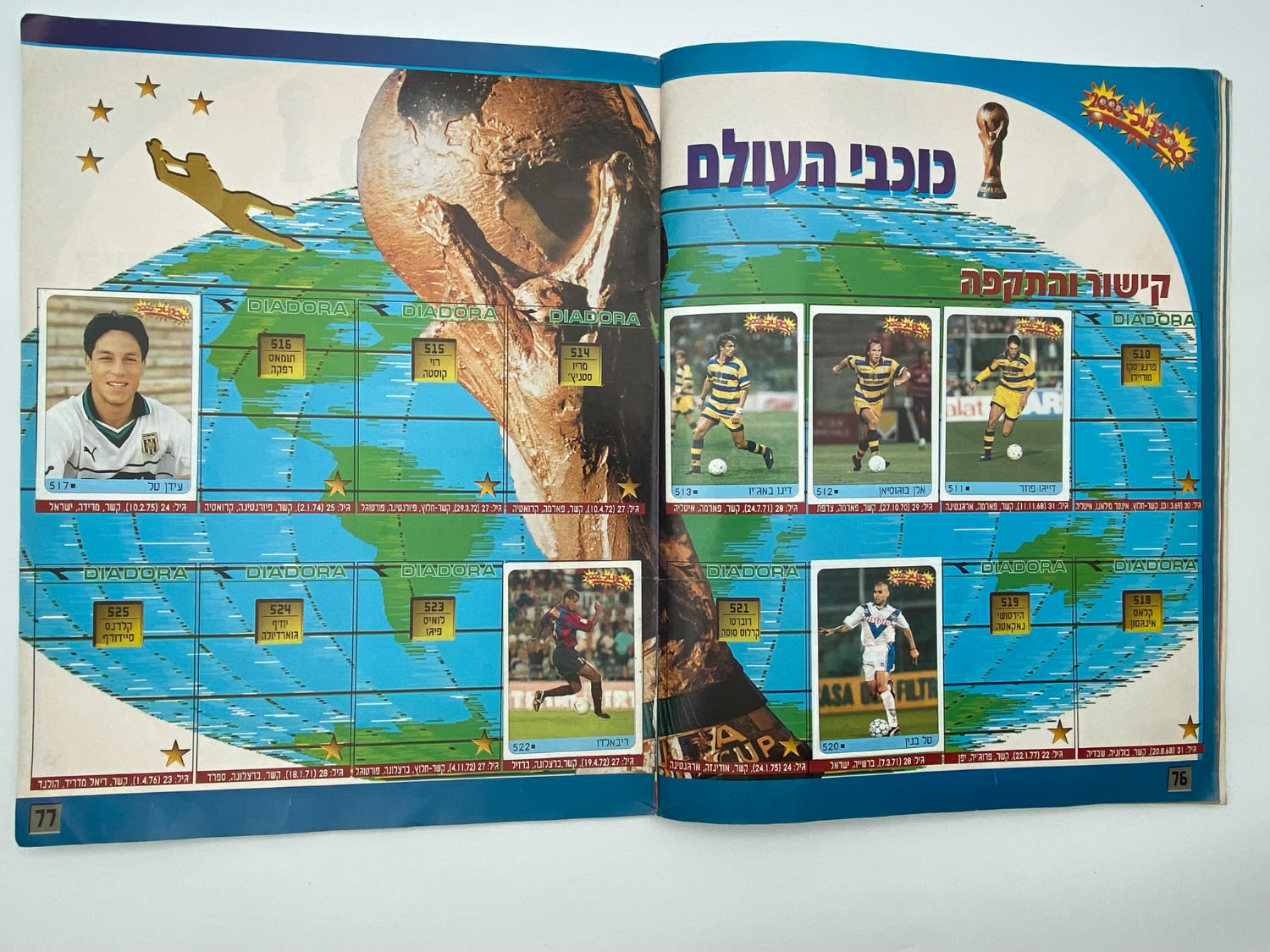 אלבומי מדבקות - אלבום סופרגול 2000, אלבום המילניום - 1 34