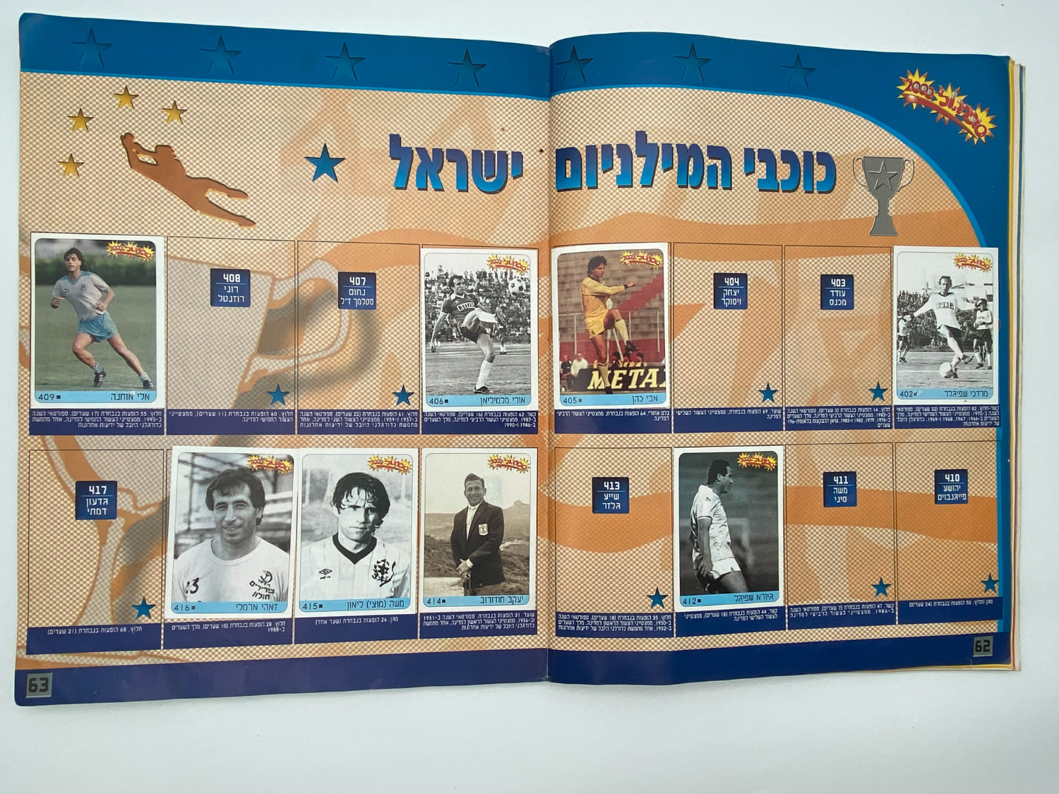 אלבומי מדבקות - אלבום סופרגול 2000, אלבום המילניום - 1 26