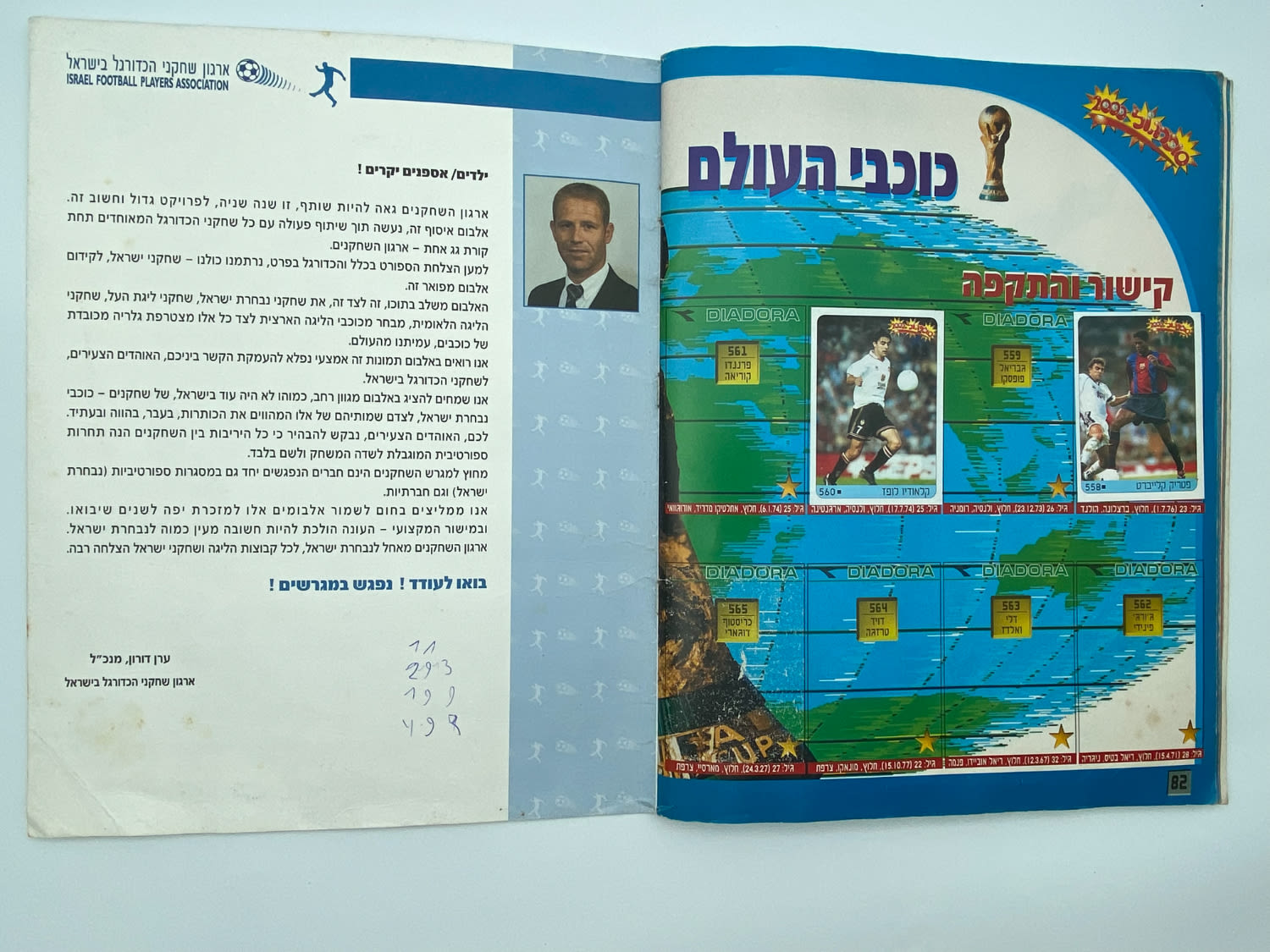 אלבומי מדבקות - אלבום סופרגול 2000, אלבום המילניום - 1 37