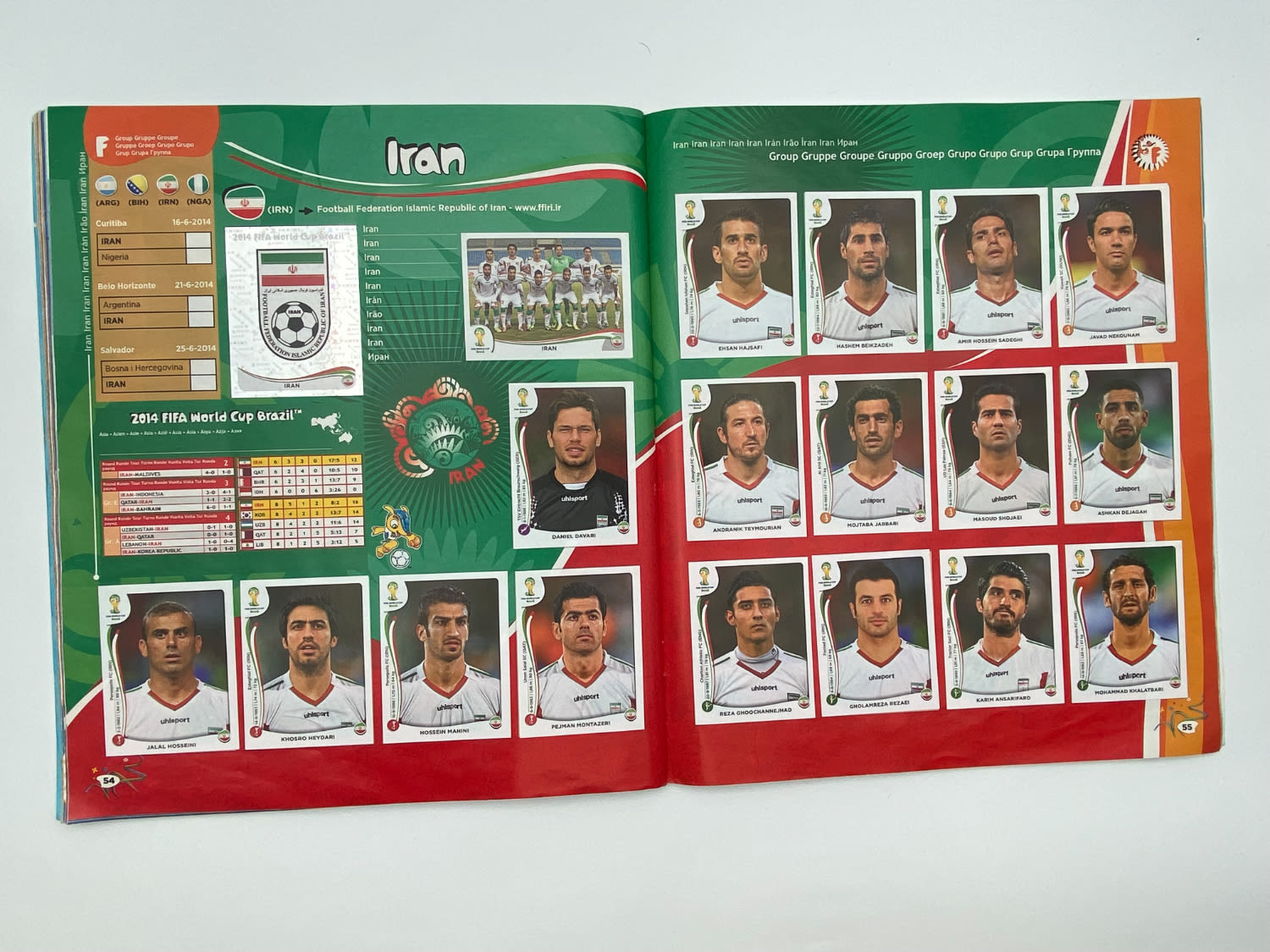 אלבומי מדבקות - אלבום מונדיאל ברזיל 2014, "FIFA WOURLD CUP BRAZIL", אנגלית - מלא
... - 1 21