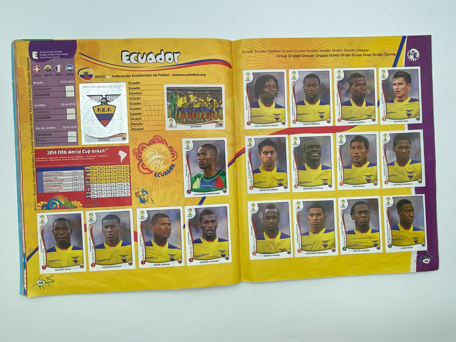 אלבומי מדבקות - אלבום מונדיאל ברזיל 2014, "FIFA WOURLD CUP BRAZIL", אנגלית - מלא
... - 1 16