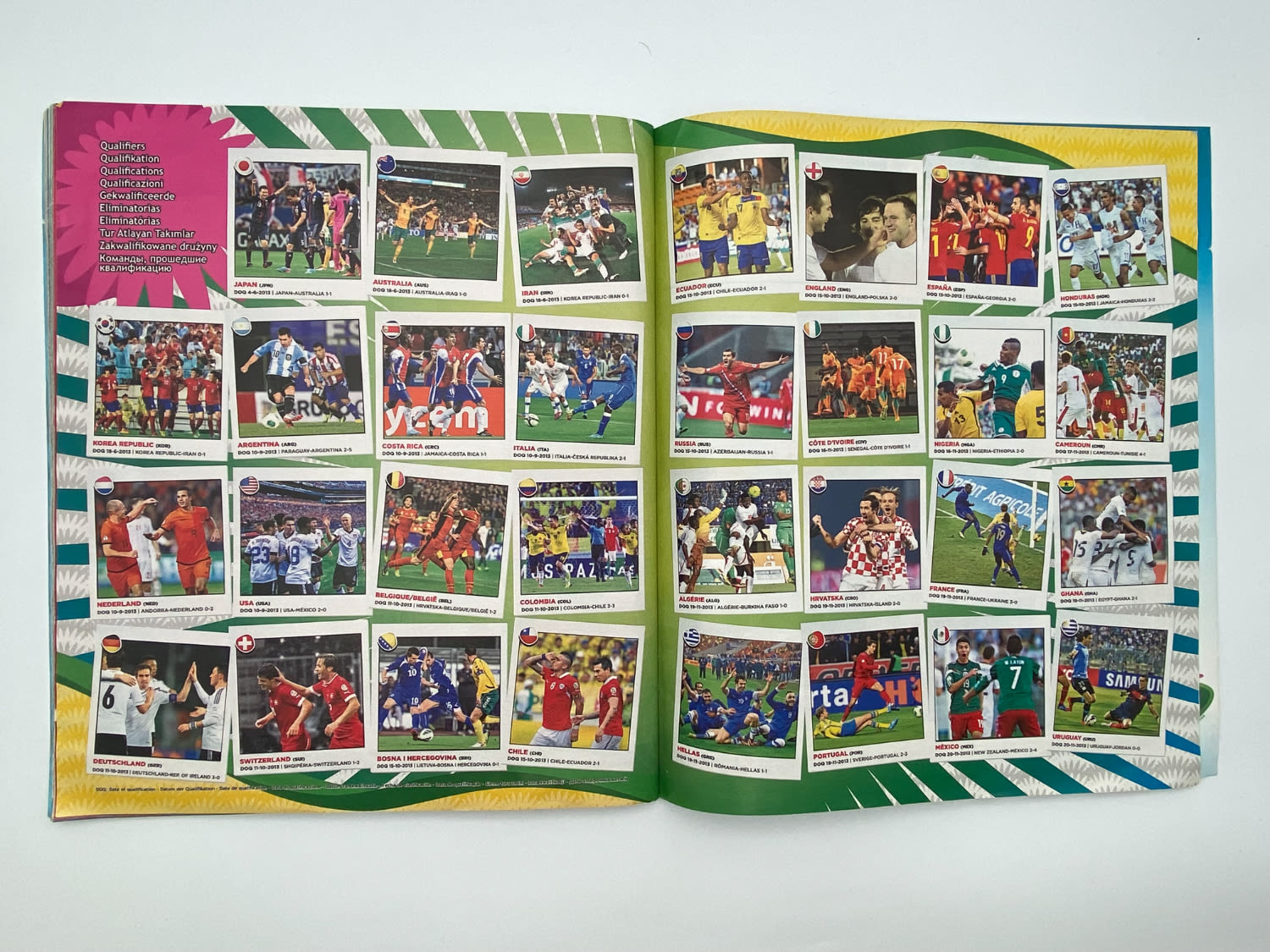 אלבומי מדבקות - אלבום מונדיאל ברזיל 2014, "FIFA WOURLD CUP BRAZIL", אנגלית - מלא
... - 1 31