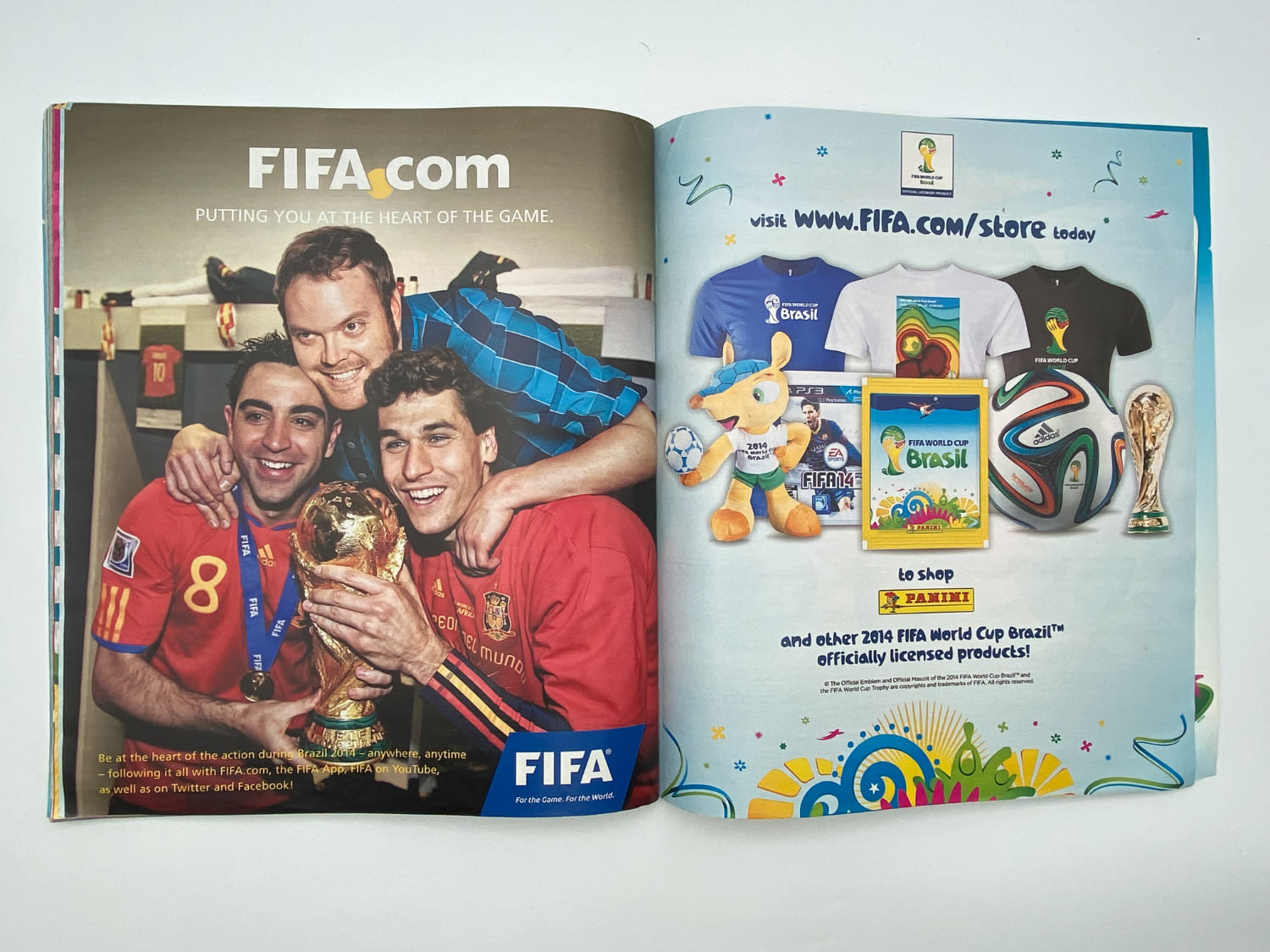 אלבומי מדבקות - אלבום מונדיאל ברזיל 2014, "FIFA WOURLD CUP BRAZIL", אנגלית - מלא
... - 1 34