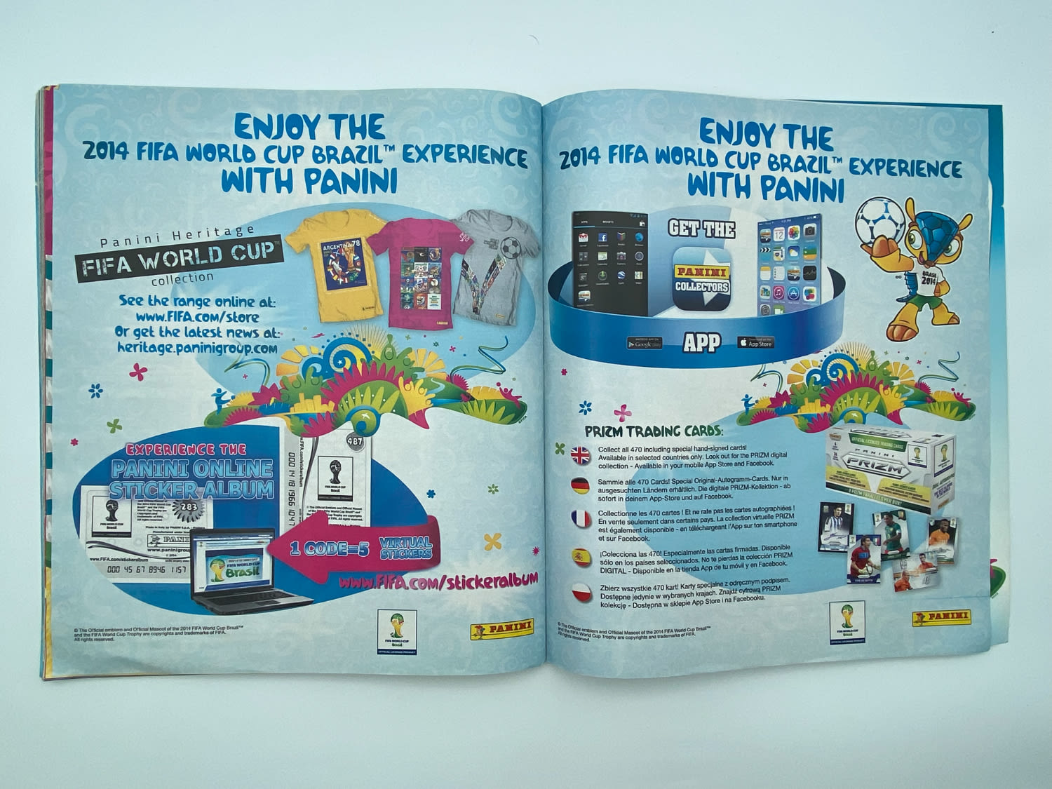 אלבומי מדבקות - אלבום מונדיאל ברזיל 2014, "FIFA WOURLD CUP BRAZIL", אנגלית - מלא
... - 1 32