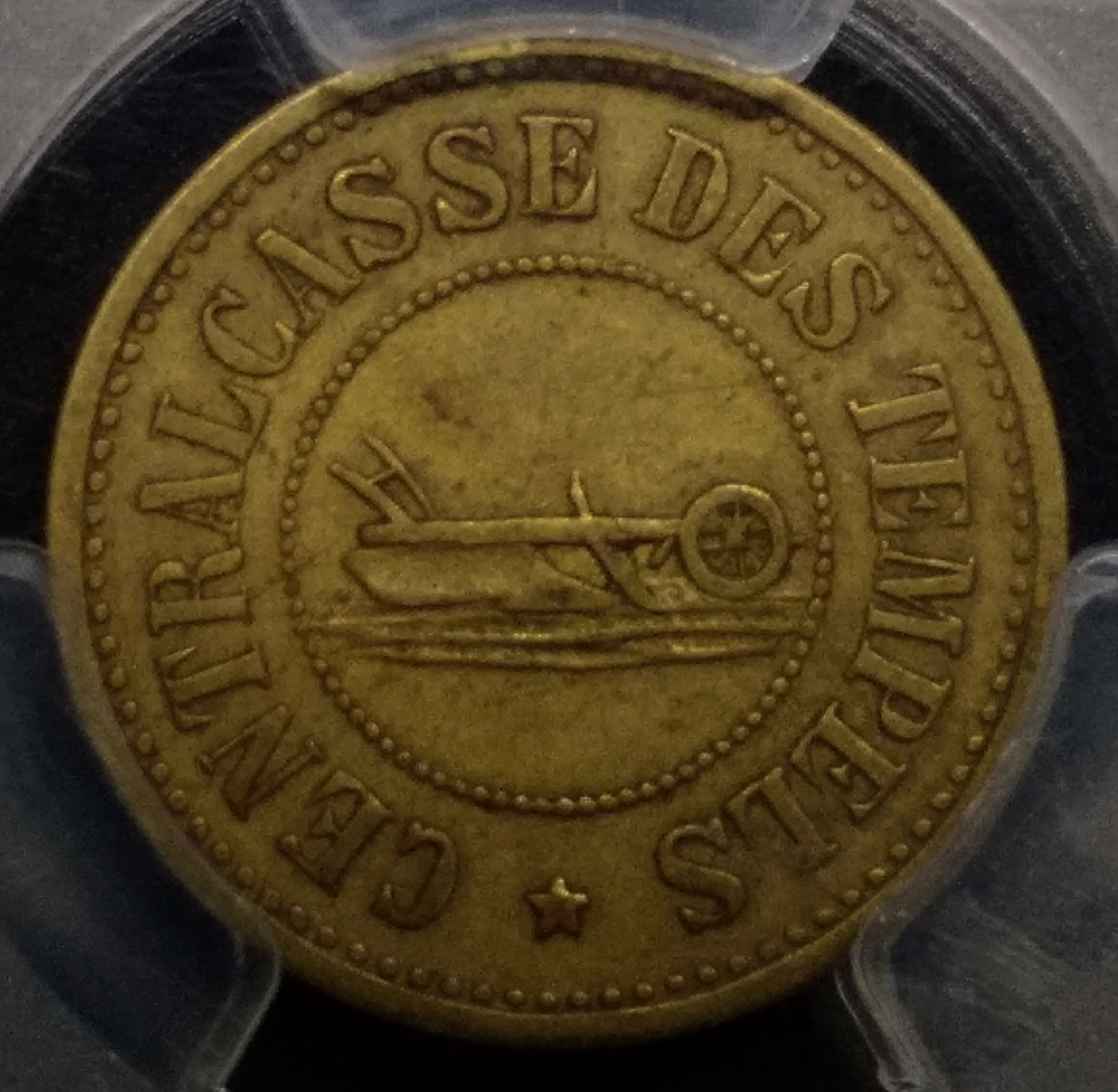 Palestine - 20 Para 1880 - PCGS XF 40 - Tempels. - 1 0