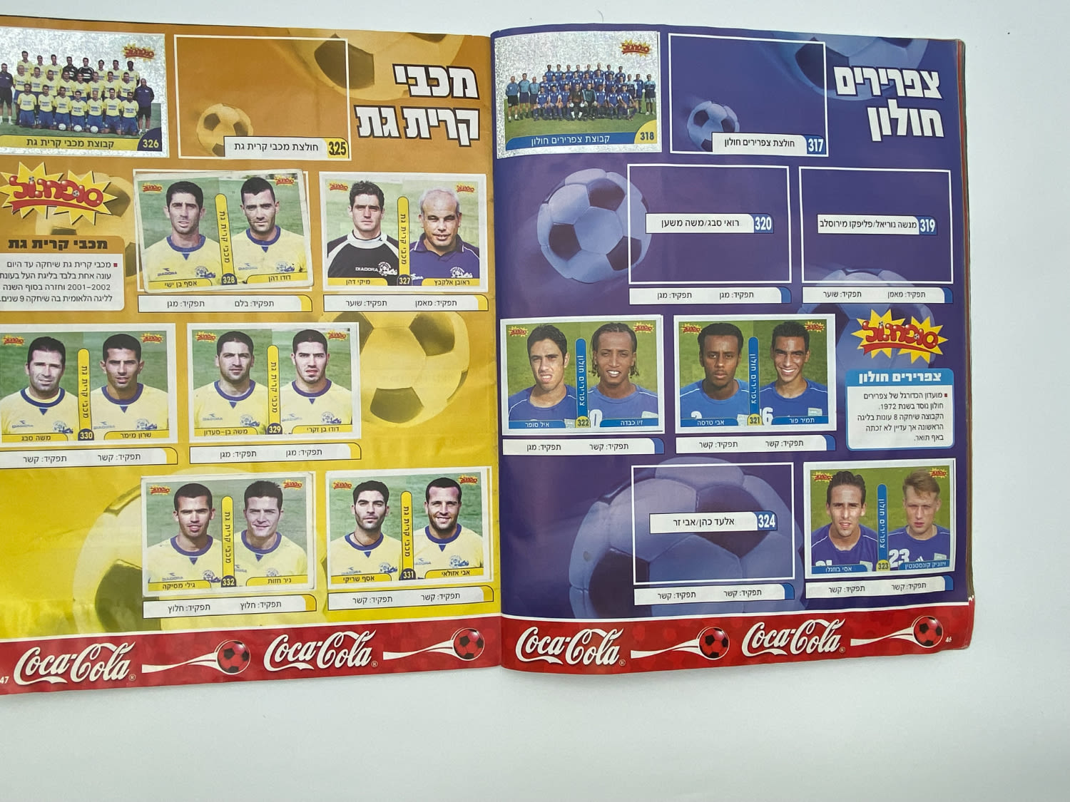 אלבומי מדבקות - אלבום סופרגול 2003
סוּפרגוֹל הוא שמו של ... - 1 16