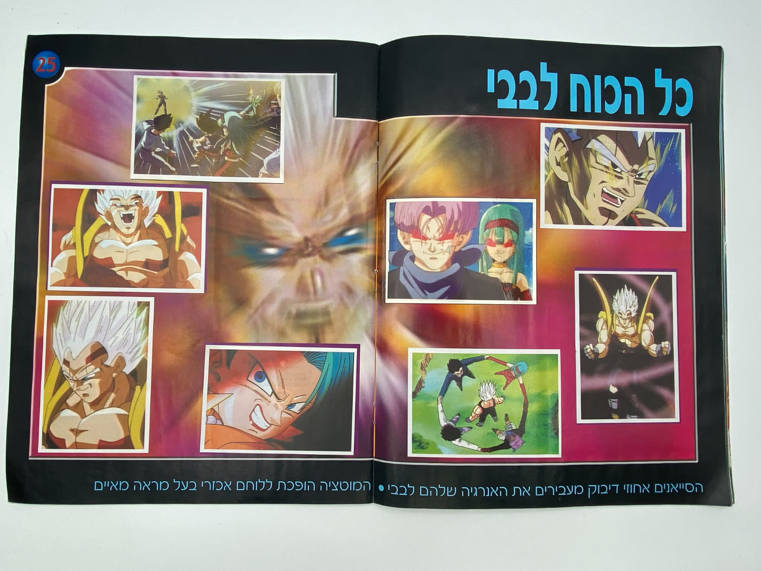 אלבומי מדבקות - אלבום "דרגון בול GT" - מלא ללא חוסרים - עברית
... - 1 12