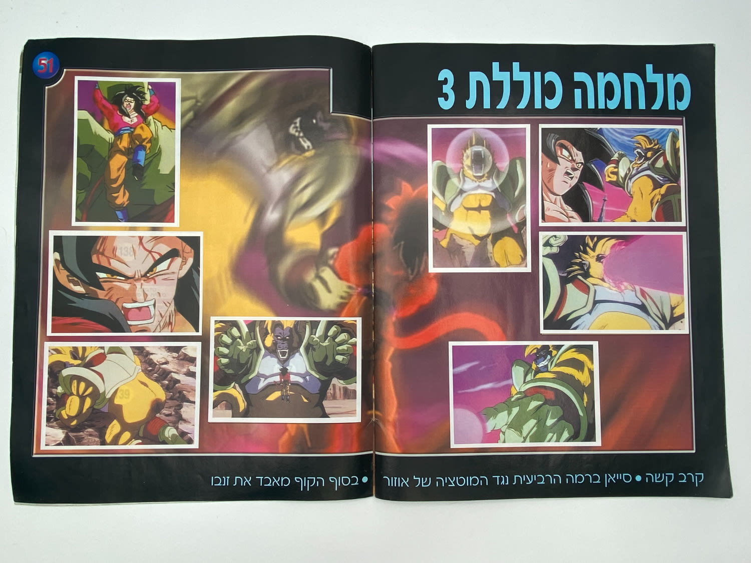 אלבומי מדבקות - אלבום "דרגון בול GT" - מלא ללא חוסרים - עברית
... - 1 25