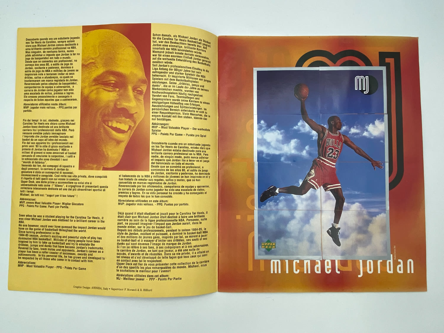 אלבומי מדבקות - אלבום מדבקות מייקל ג'ורדן - Michae Jordan - 1998 - עברית - 85% מלא
מצב טוב מאוד ... - 1 1