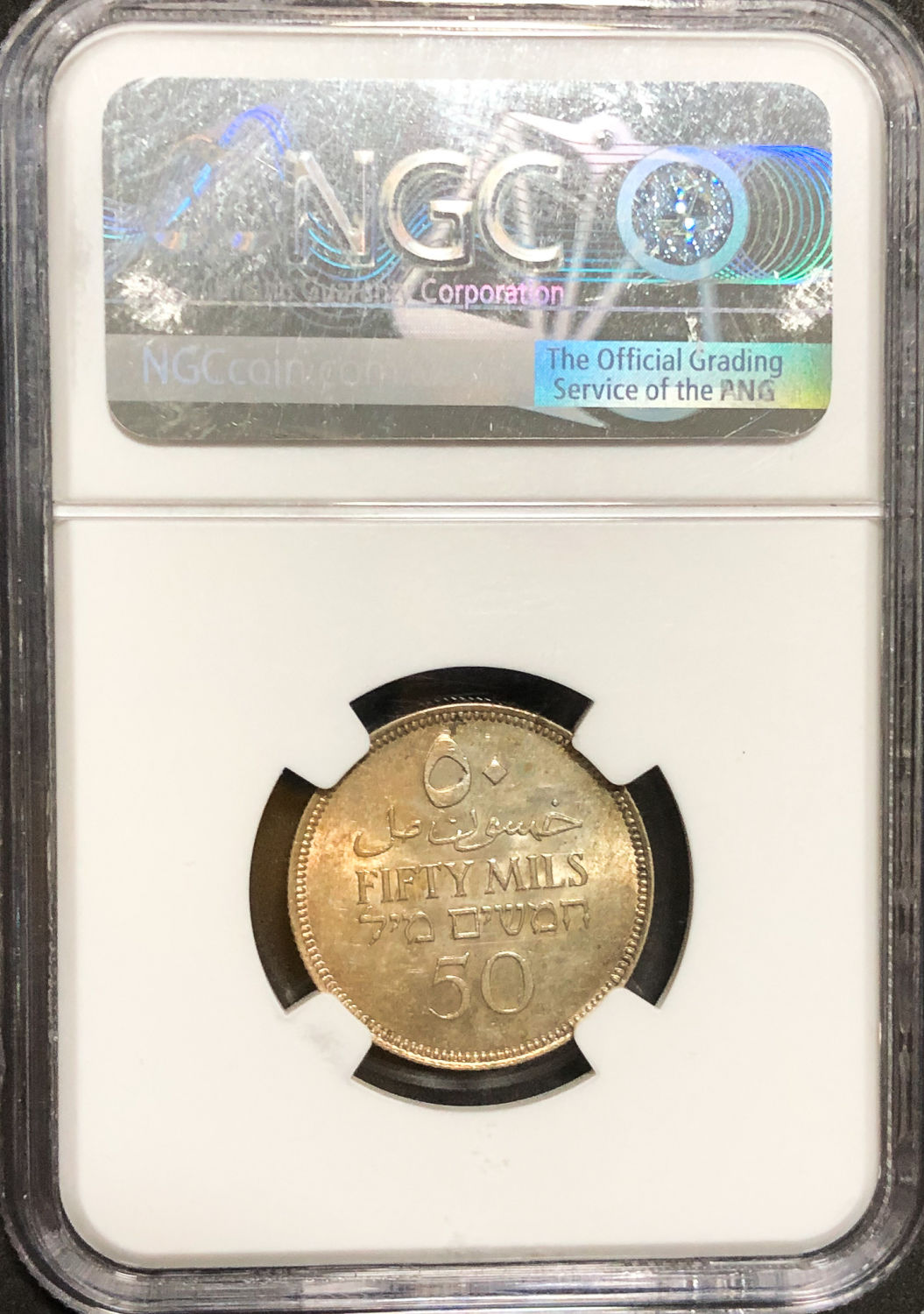 Palestine - 50 Mils 1931 - NGC 62. - 1 3