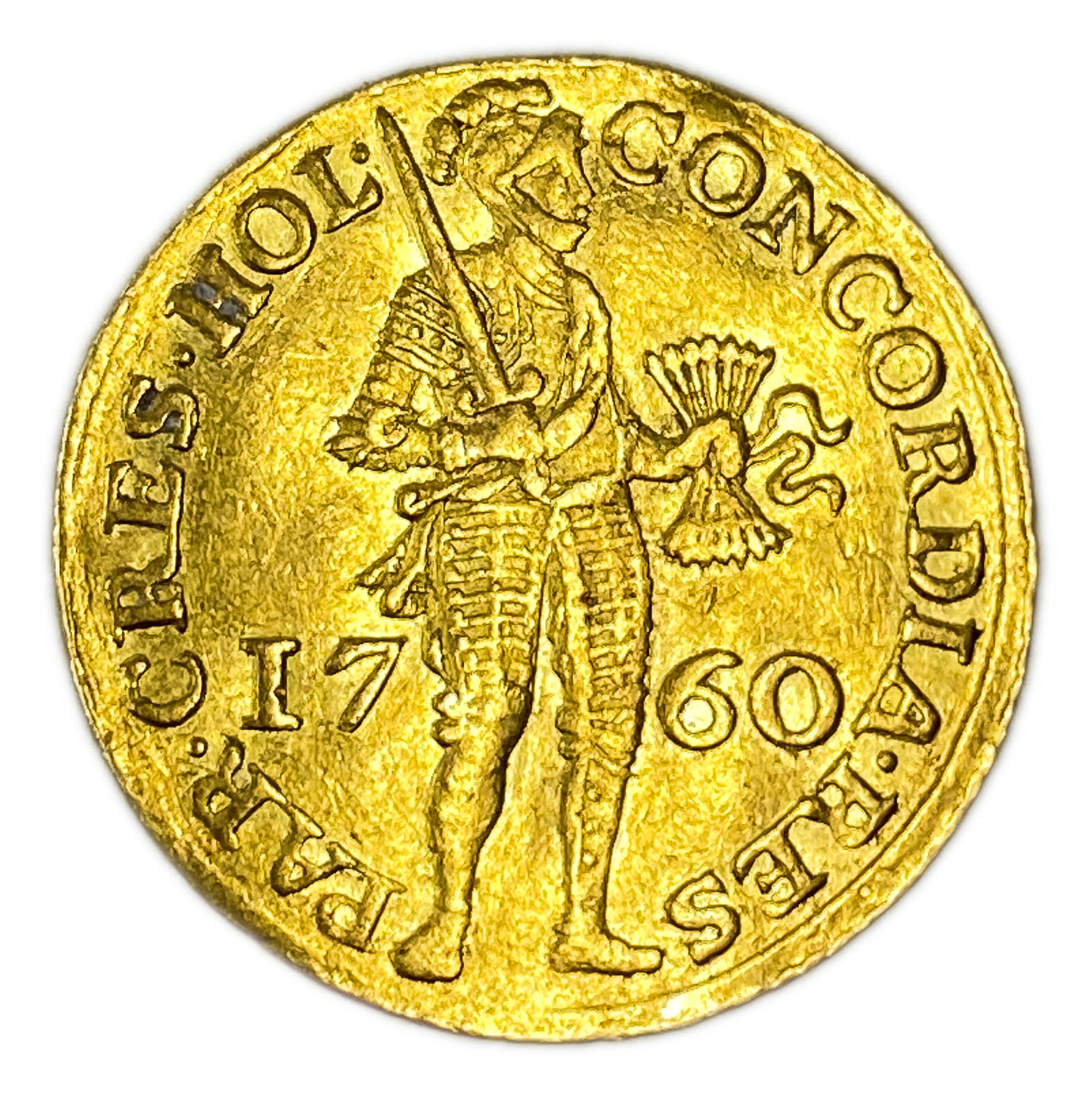 Netherland - Province of Holland - 1 Ducat 1760 - AU - 1 0