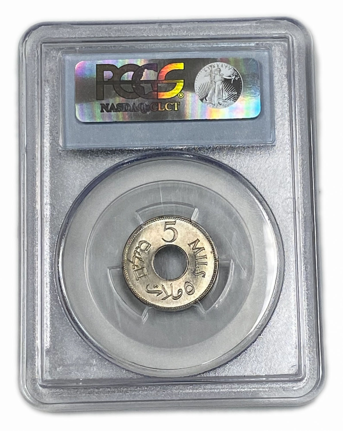Palestine - 5 Mils 1927 - PCGS MS 66 - 1 3