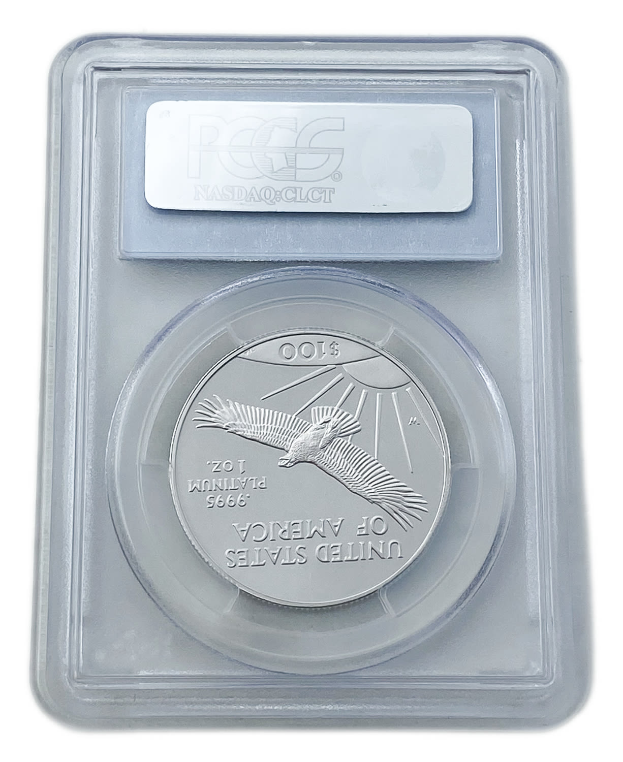 USA - 100 Dollars 1997 "W" - "American Platinum Eagle" Bullion Coinage - PCGS PR 70 - Platinum 999, 31.1g, 32.7mm - 1 3