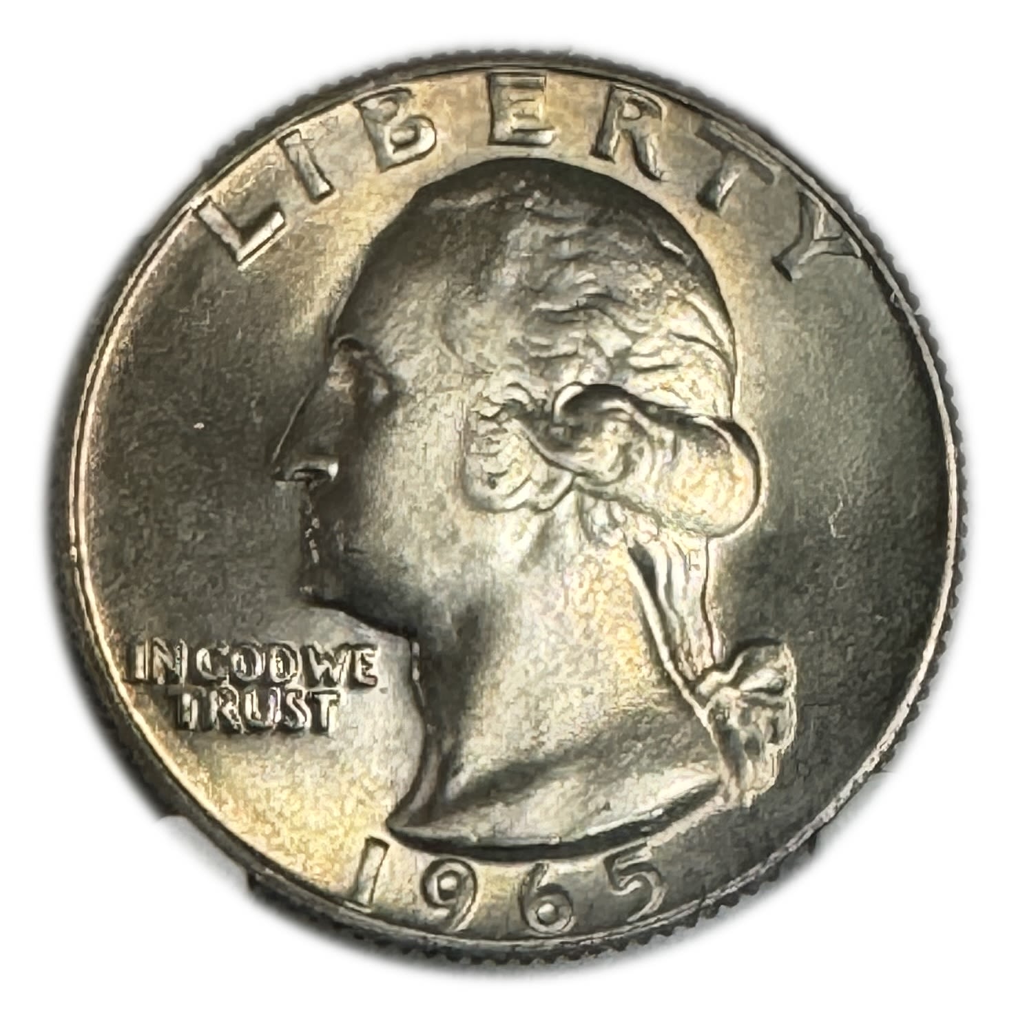 United States - ¼ Dollar 1965 - NGC MS 68 - "Washington Quarter" - 1 0
