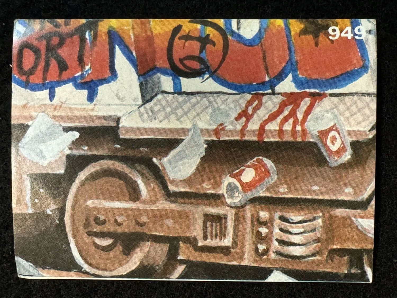 מדבקות לאלבומים - מדבקת חבורת הזבל - מדבקה מס' 949 - 1 0