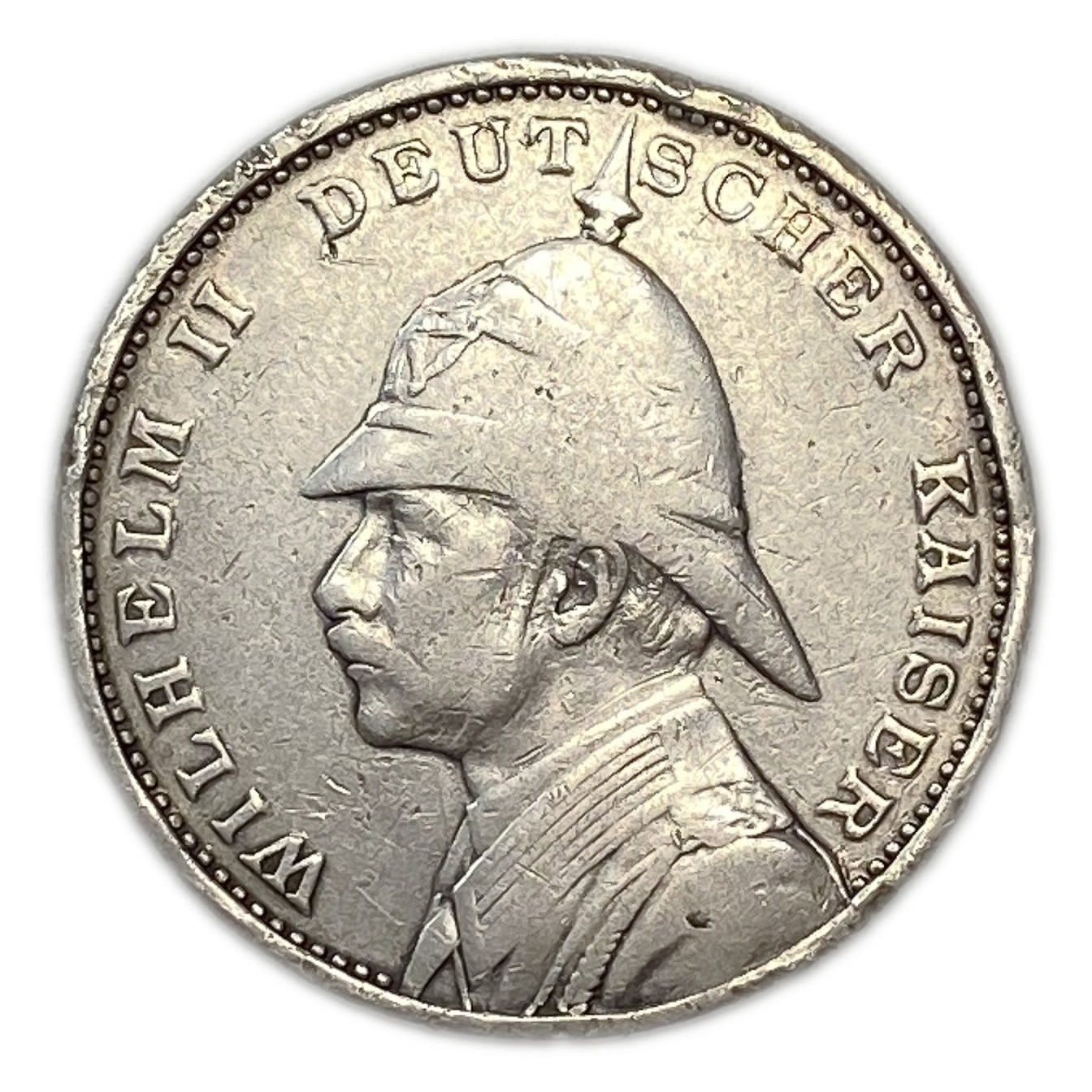 Palestine - Medal commemorating the visit of the German Emperor, Wilhelm II to the Land of Israel in 1898 ... - 1 0