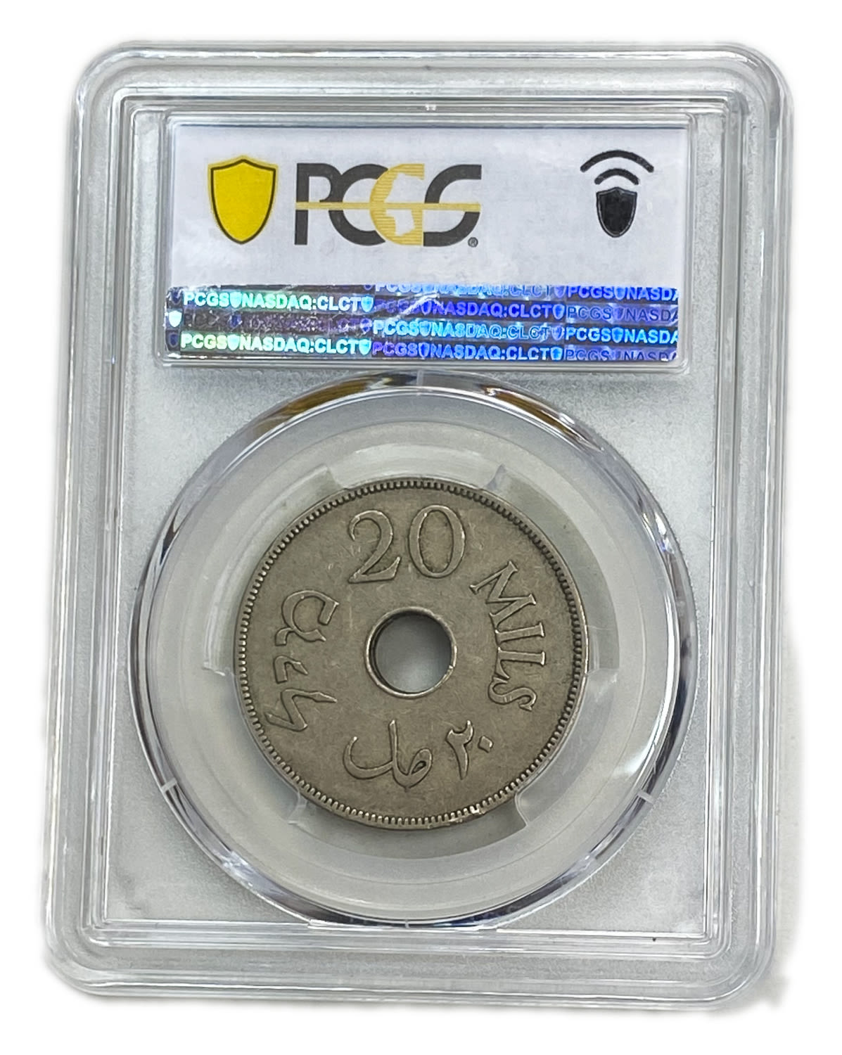 Palestine - 20 Mils 1941 - PCGS XF 45 - 1 3