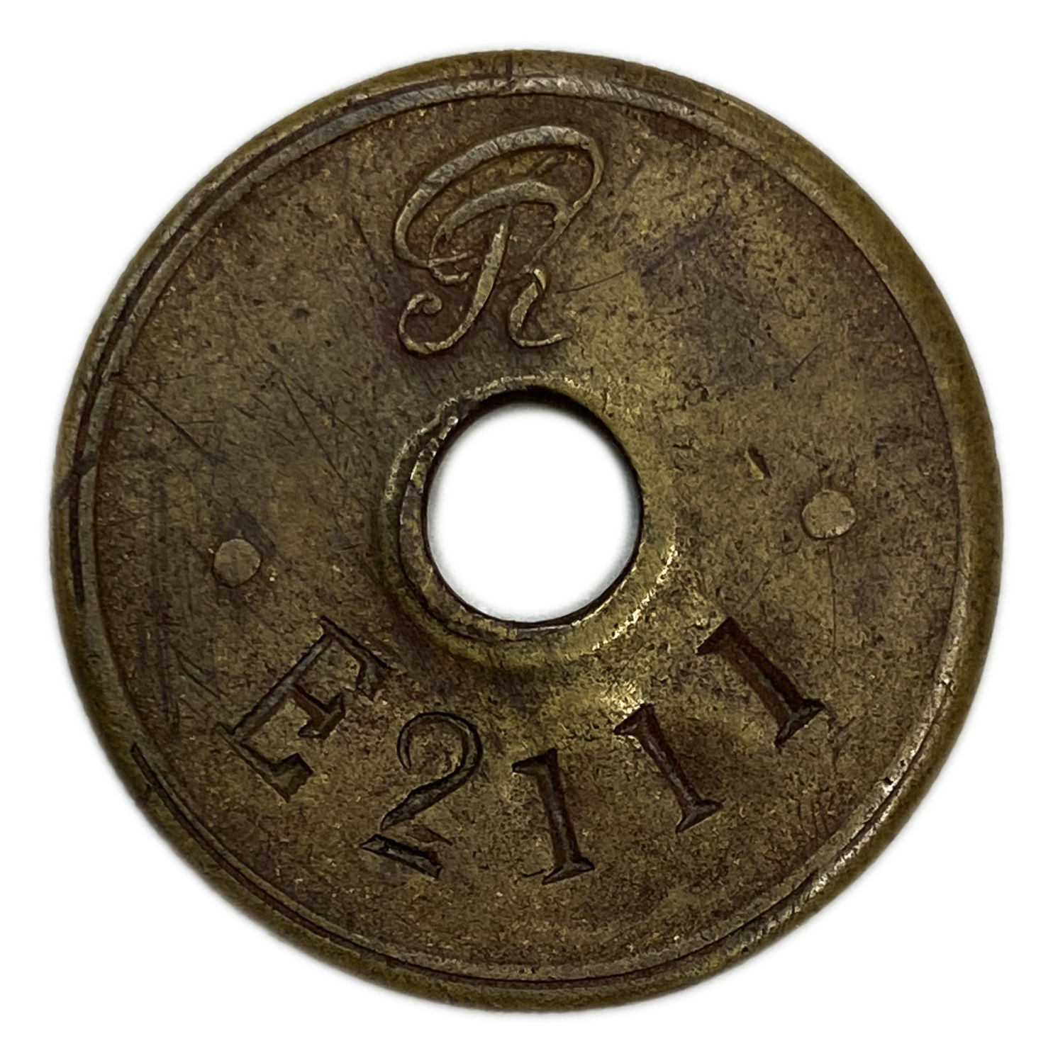 Palestine - Railway Token, Canteen Token - Type 2 - AU - 1930s - Rare - 1 0