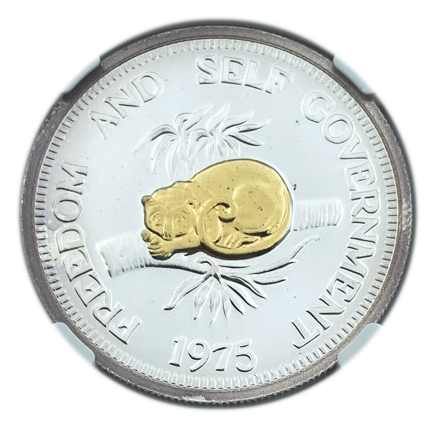 Solomon Islands - 30 Dollars 1975 - Freedom and Self Government - NGC PF 68 - 0.32g Gold 999 - 1 0