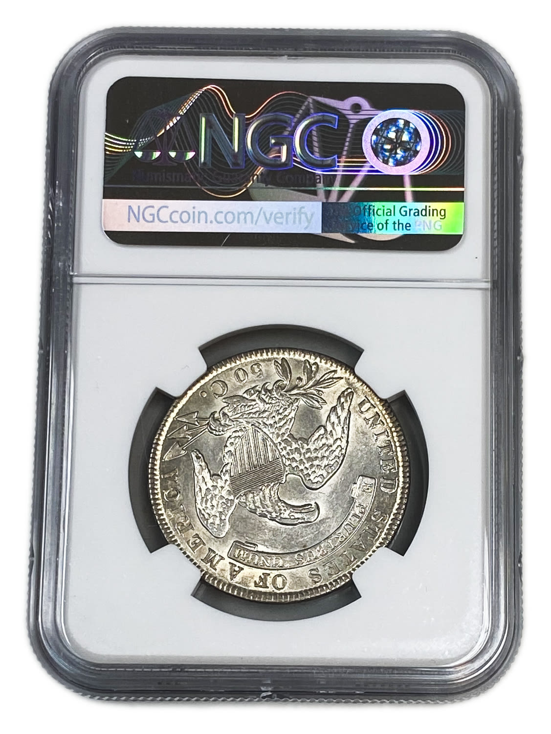 USA - 50 Cent 1834 - "Capped Bust Half Dollar" - NGC AU 58 - 1 3
