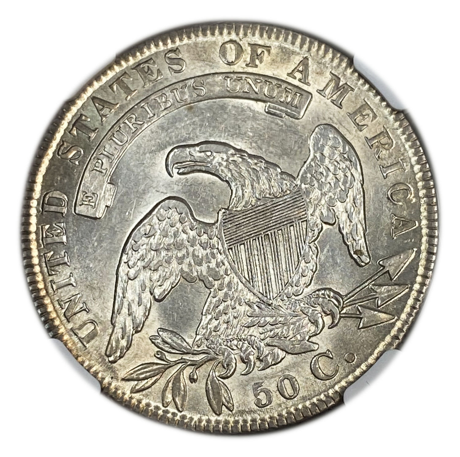 USA - 50 Cent 1834 - "Capped Bust Half Dollar" - NGC AU 58 - 1 1