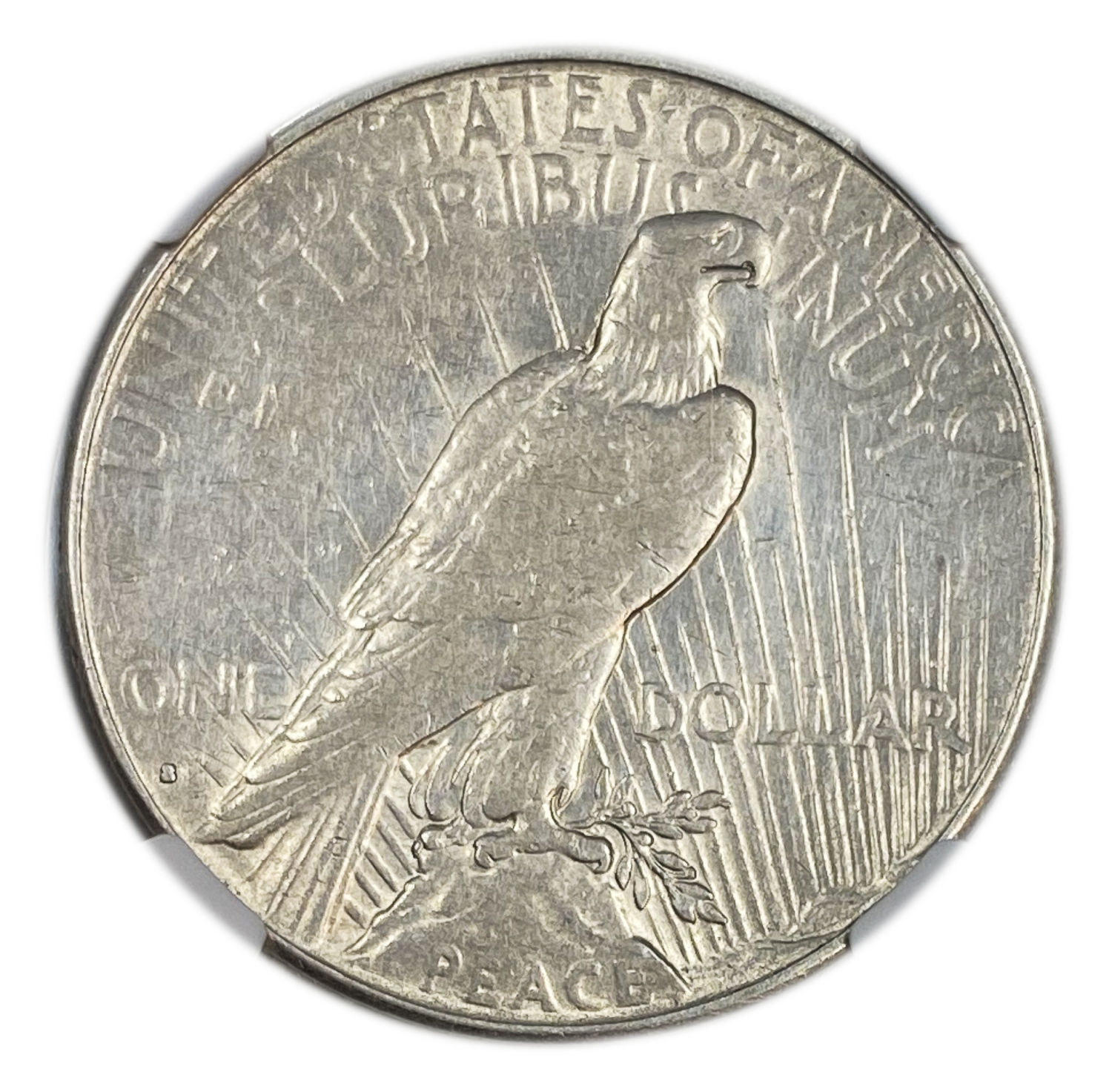 USA - 1 Dollar 1934 - "Peace Dollar" - NGC AU DETAILS - 1 1