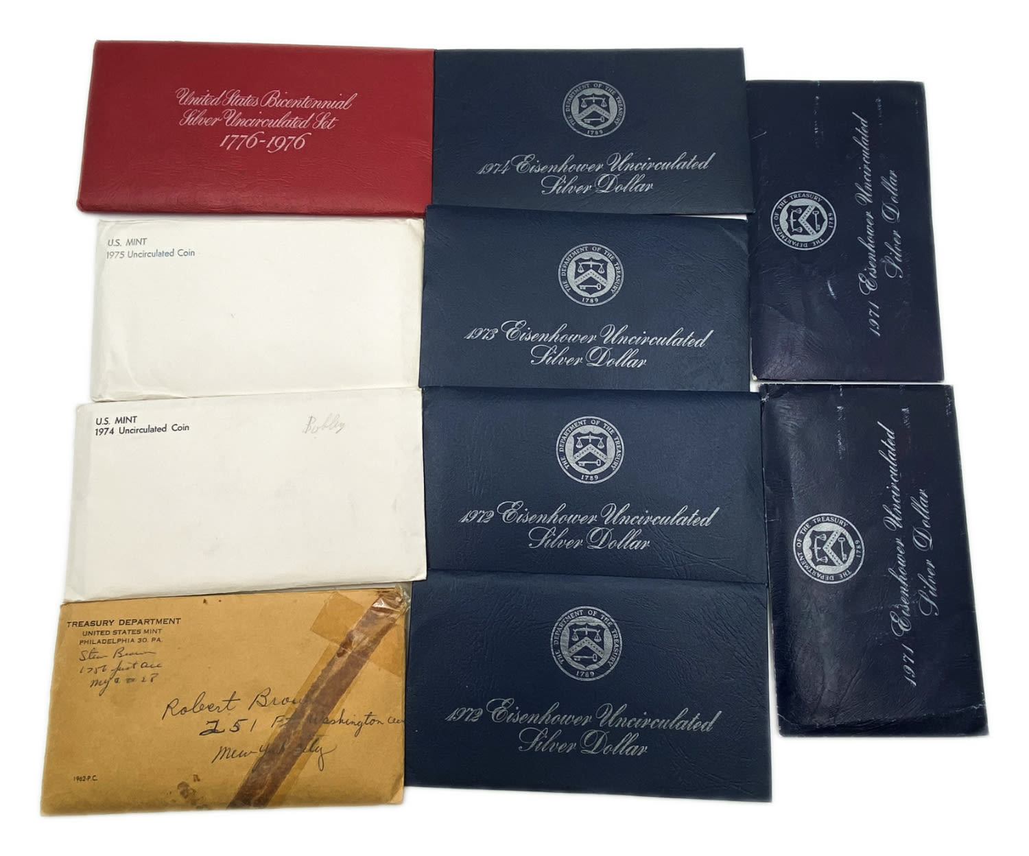 USA - a large collection of 25 United States coin sets - different years, the coindition of the coins in the sets ... - 1 1