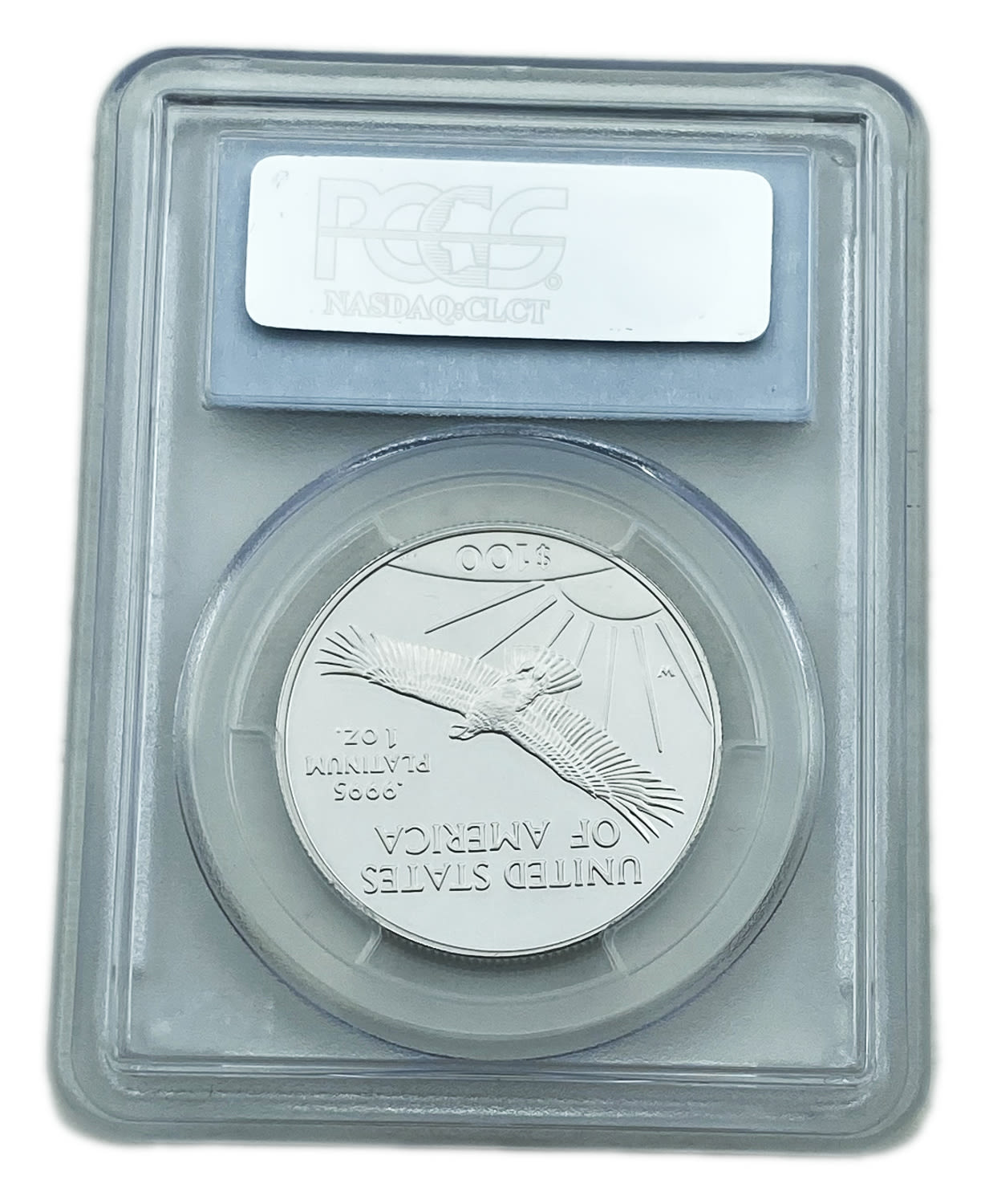 USA - 100 Dollars 1997 "W" - "American Platinum Eagle" Bullion Coinage - PCGS PR 70 - Platinum 999, 31.1g, 32.7mm - 1 3