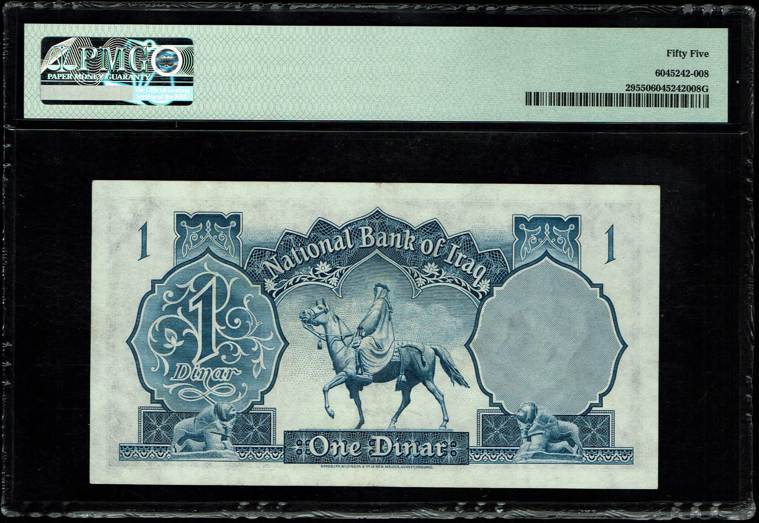 Iraq - 1 Dinar 1947 (1950) - PMG 55 - 1 1