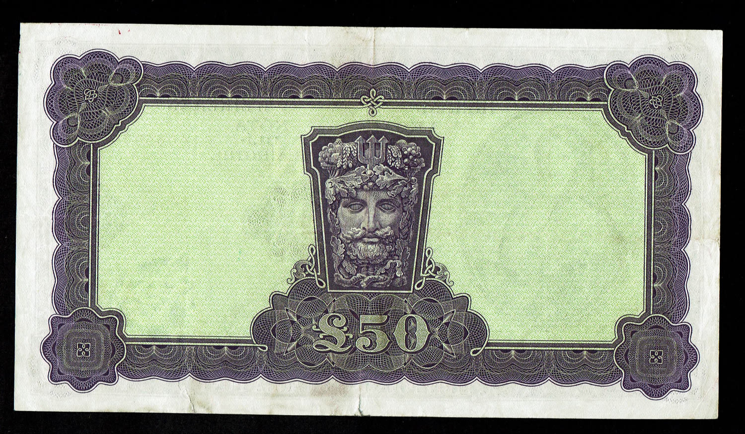 Ireland - 50 Pounds 1977 - F-VF - 1 1