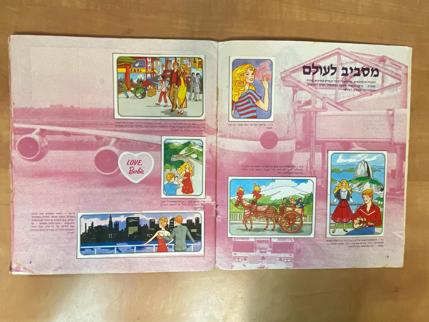 אלבומי מדבקות - אלבום מדבקות ברבי בעברית, מלא ללא חוסרים - מצב בינוני-טוב - נדיר מאוד
ברבי ... - 1 12