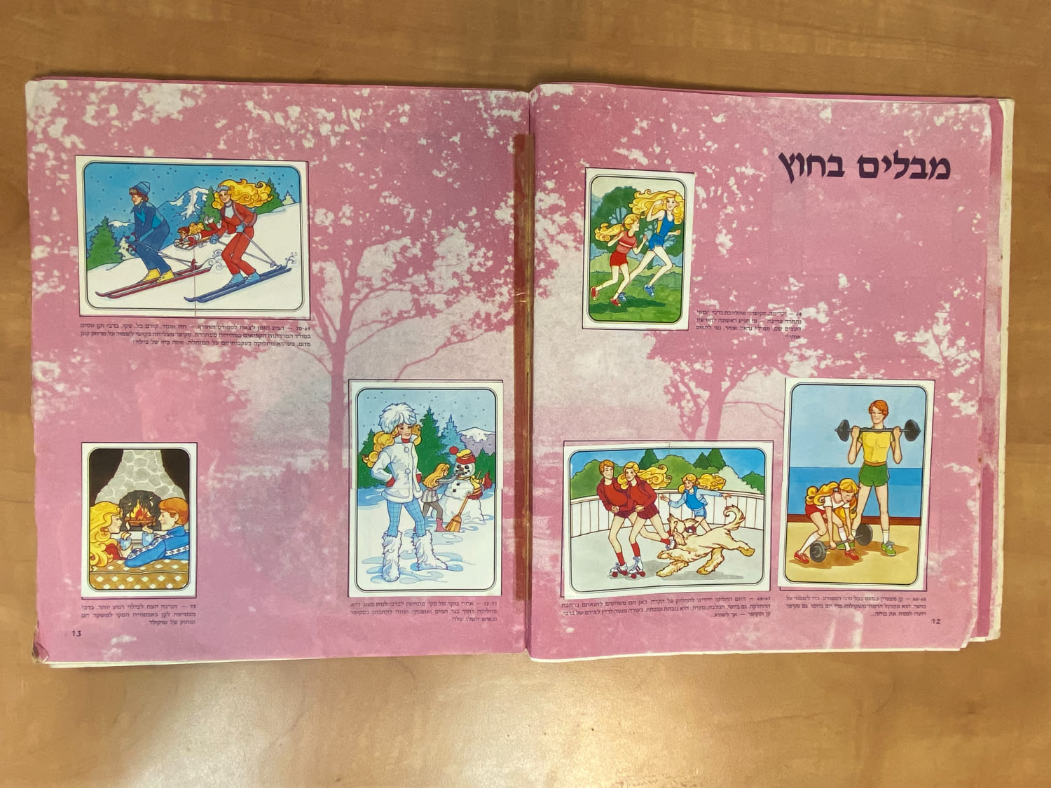 אלבומי מדבקות - אלבום מדבקות ברבי בעברית, מלא ללא חוסרים - מצב בינוני-טוב - נדיר מאוד
ברבי ... - 1 17