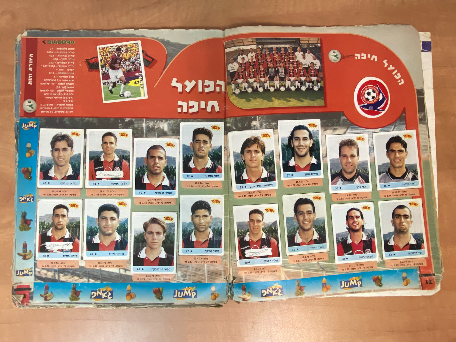 אלבומי מדבקות - אלבום סופרגול 1998-1999, מלא ללא חוסרים, אלבום סופרגול הראשון, קשה מאוד להשגה ומבוקש במיוחד, מצב ... - 1 27