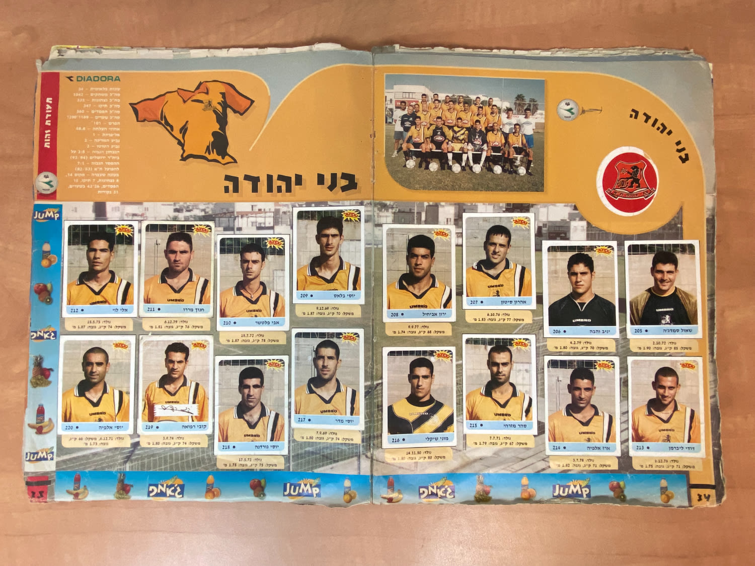 אלבומי מדבקות - אלבום סופרגול 1998-1999, מלא ללא חוסרים, אלבום סופרגול הראשון, קשה מאוד להשגה ומבוקש במיוחד, מצב ... - 1 9