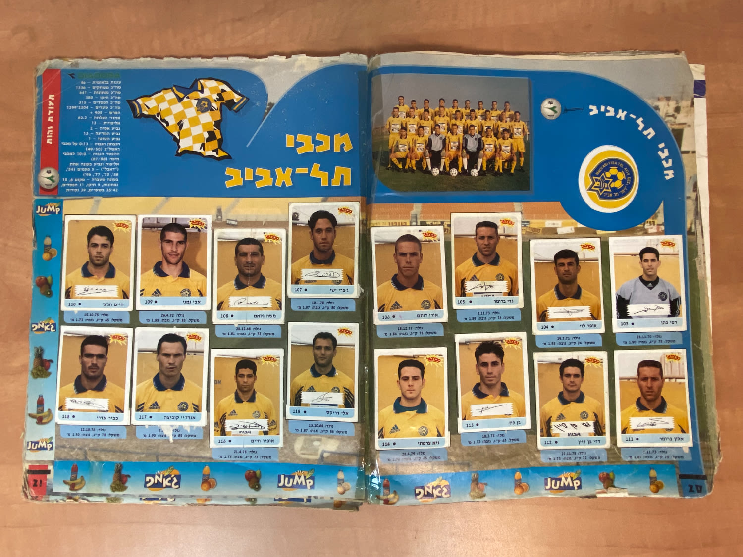 אלבומי מדבקות - אלבום סופרגול 1998-1999, מלא ללא חוסרים, אלבום סופרגול הראשון, קשה מאוד להשגה ומבוקש במיוחד, מצב ... - 1 2