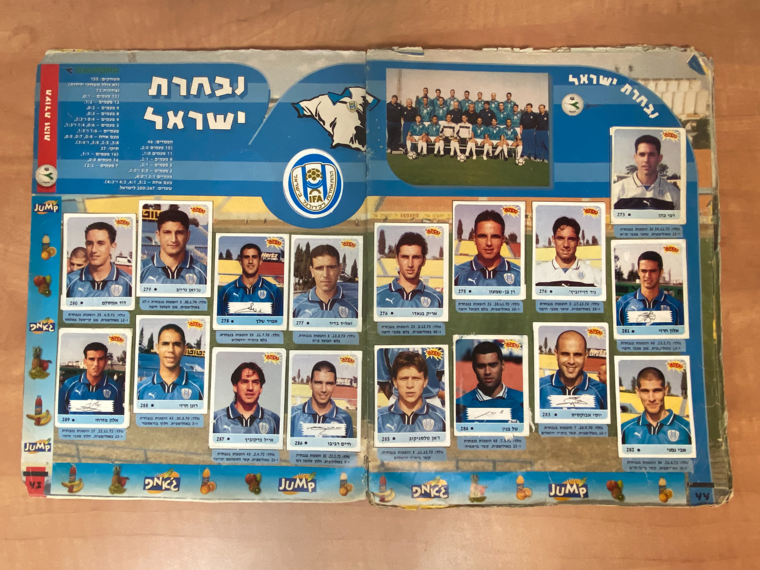אלבומי מדבקות - אלבום סופרגול 1998-1999, מלא ללא חוסרים, אלבום סופרגול הראשון, קשה מאוד להשגה ומבוקש במיוחד, מצב ... - 1 15
