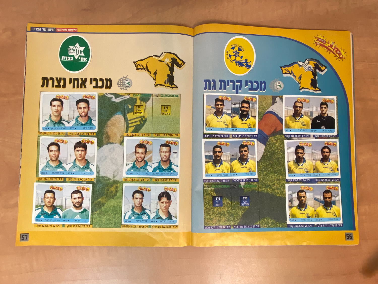 אלבומי מדבקות - אלבום סופרגול 2000, אלבום המילניום - מלא חלקית, מצב טוב מאוד
סוּפרגוֹל הוא שמו של ... - 1 19