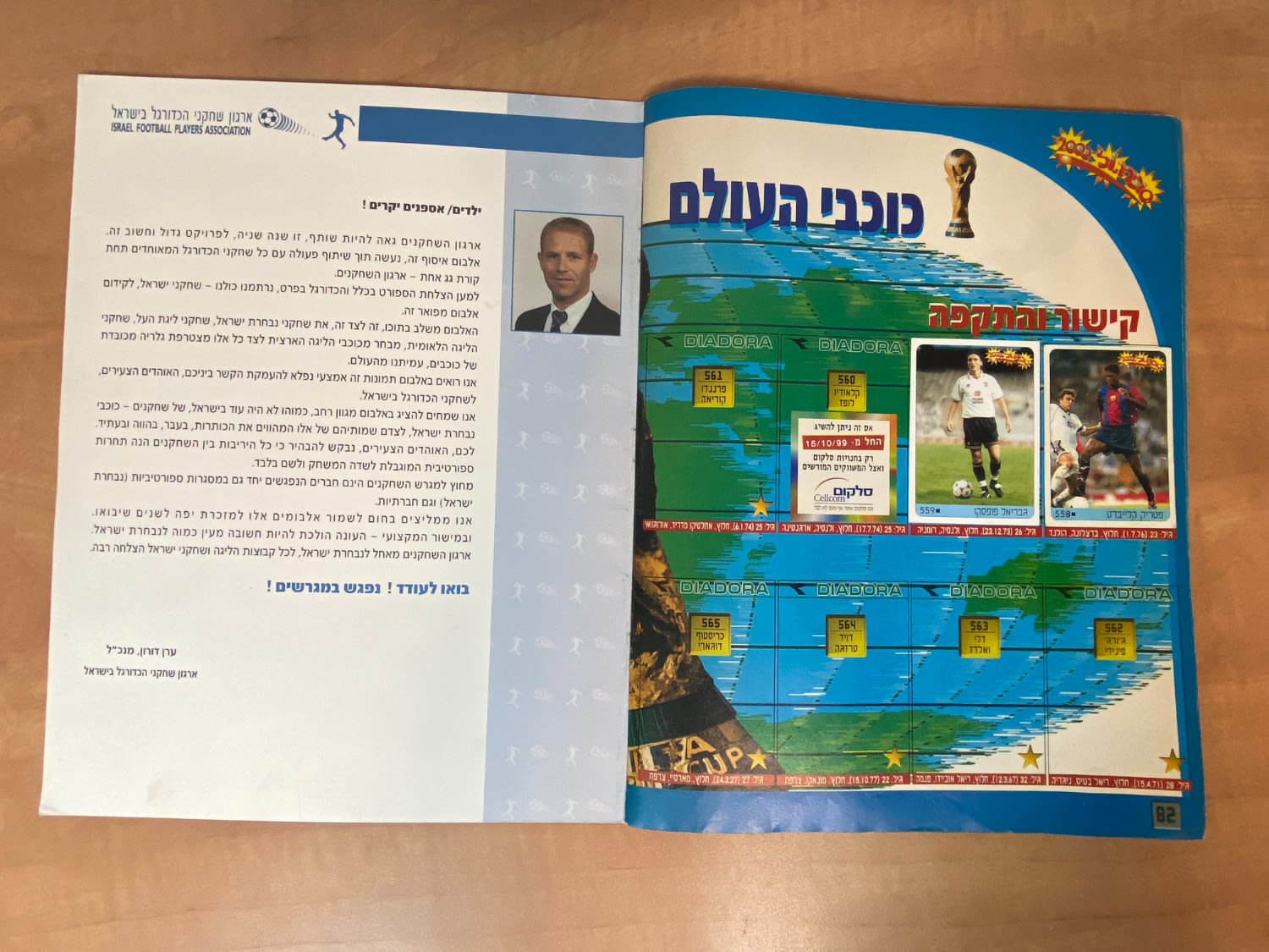 אלבומי מדבקות - אלבום סופרגול 2000, אלבום המילניום - מלא חלקית, מצב טוב מאוד
סוּפרגוֹל הוא שמו של ... - 1 39