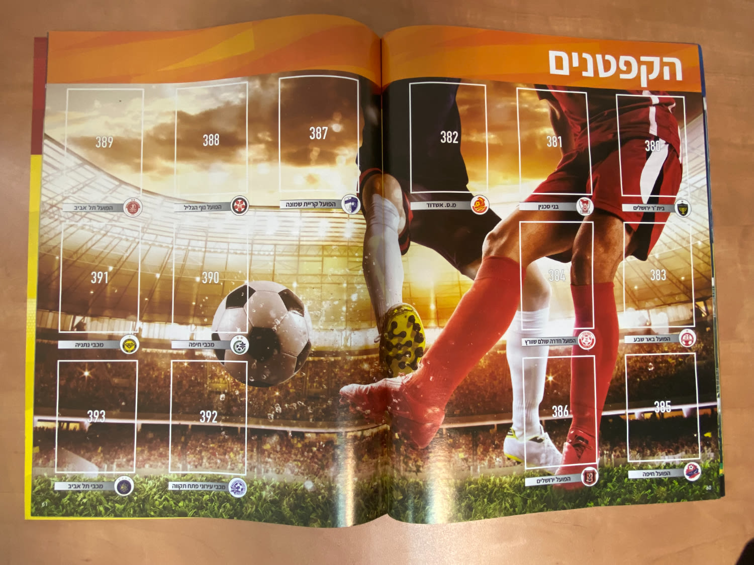 אלבומי מדבקות - אלבום מדבקות "Football Stars" (כוכבי כדורגל), אלבום המדבקות הרשמי לשנת 2021-22 בישראל - הוצאת פניני ... - 1 25