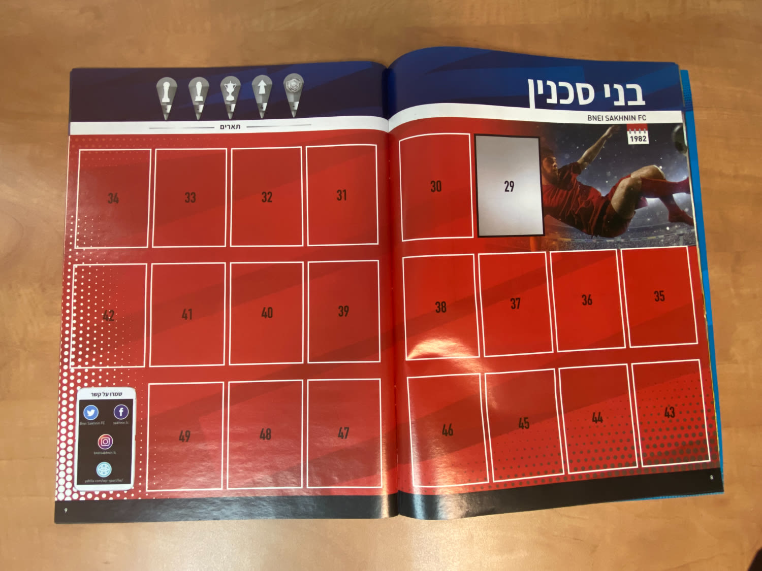 אלבומי מדבקות - אלבום מדבקות "Football Stars" (כוכבי כדורגל), אלבום המדבקות הרשמי לשנת 2021-22 בישראל - הוצאת פניני ... - 1 35