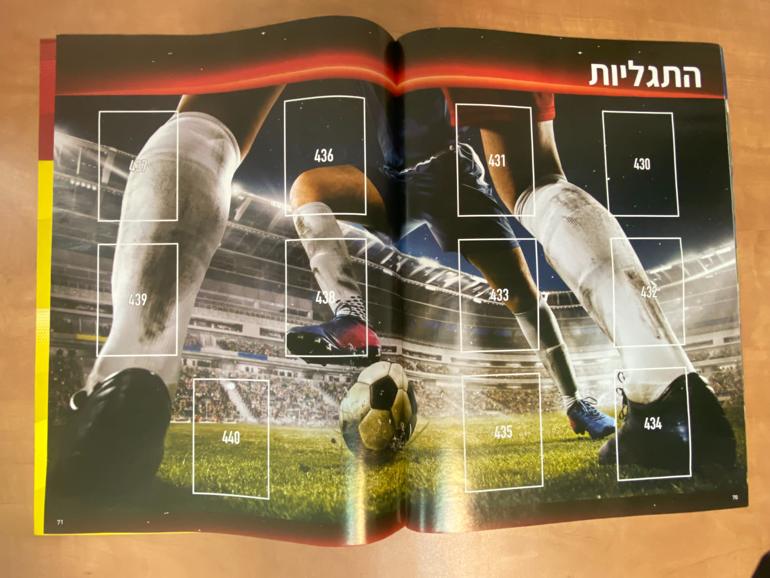 אלבומי מדבקות - אלבום מדבקות "Football Stars" (כוכבי כדורגל), אלבום המדבקות הרשמי לשנת 2021-22 בישראל - הוצאת פניני ... - 1 30