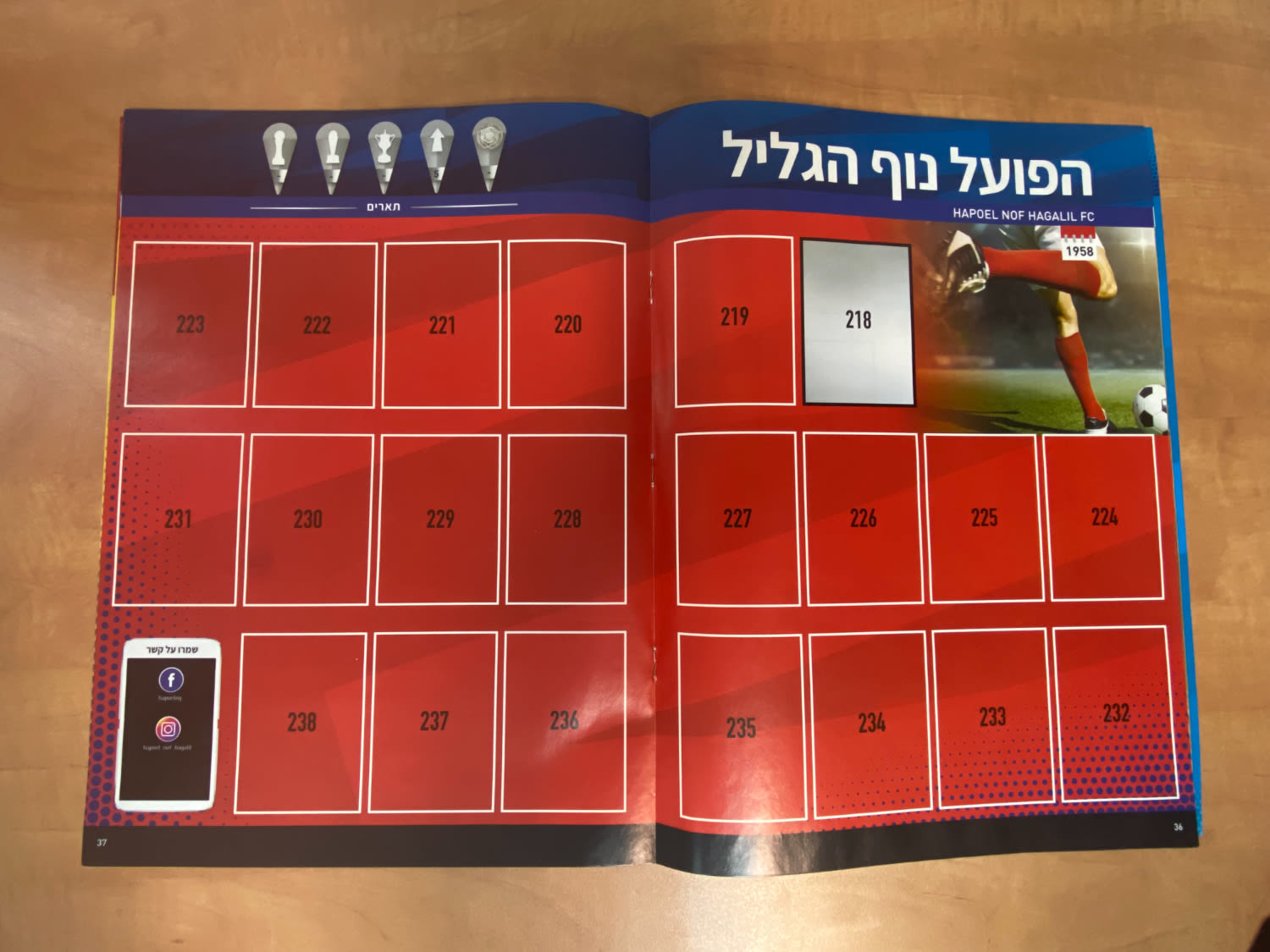 אלבומי מדבקות - אלבום מדבקות "Football Stars" (כוכבי כדורגל), אלבום המדבקות הרשמי לשנת 2021-22 בישראל - הוצאת פניני ... - 1 12