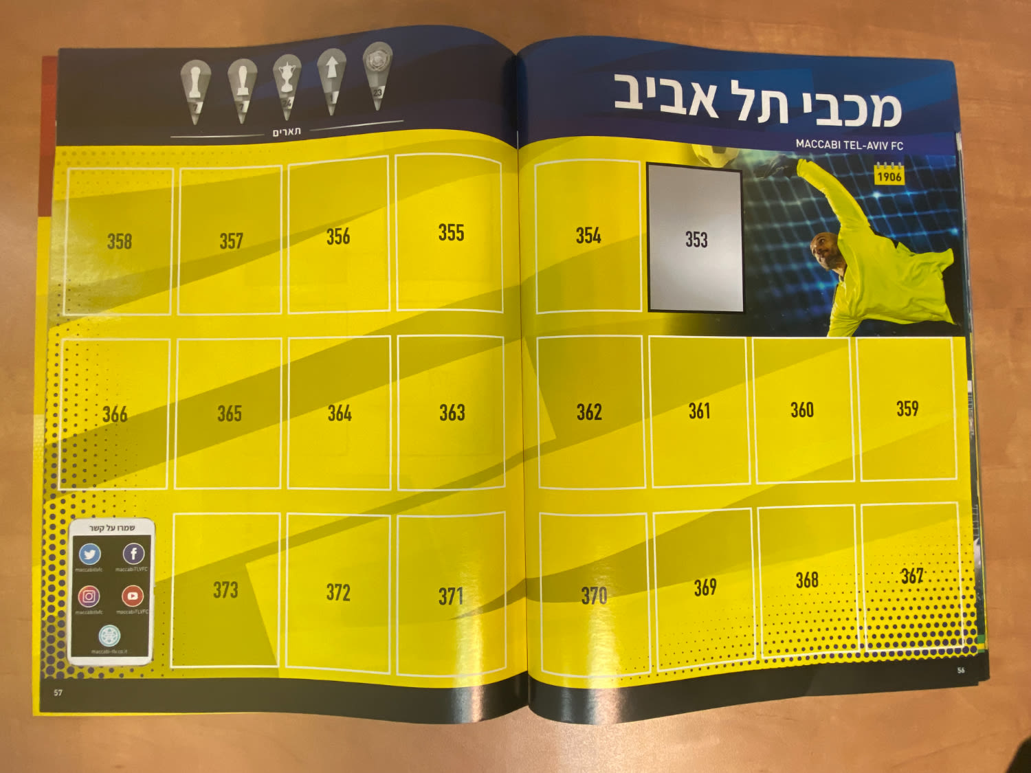 אלבומי מדבקות - אלבום מדבקות "Football Stars" (כוכבי כדורגל), אלבום המדבקות הרשמי לשנת 2021-22 בישראל - הוצאת פניני ... - 1 23
