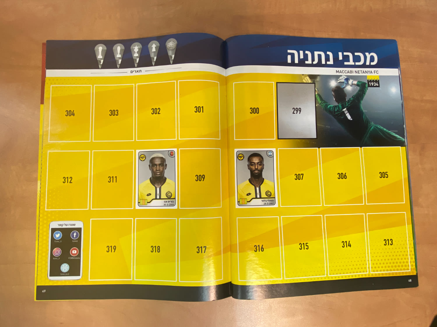 אלבומי מדבקות - אלבום מדבקות "Football Stars" (כוכבי כדורגל), אלבום המדבקות הרשמי לשנת 2021-22 בישראל - הוצאת פניני ... - 1 18