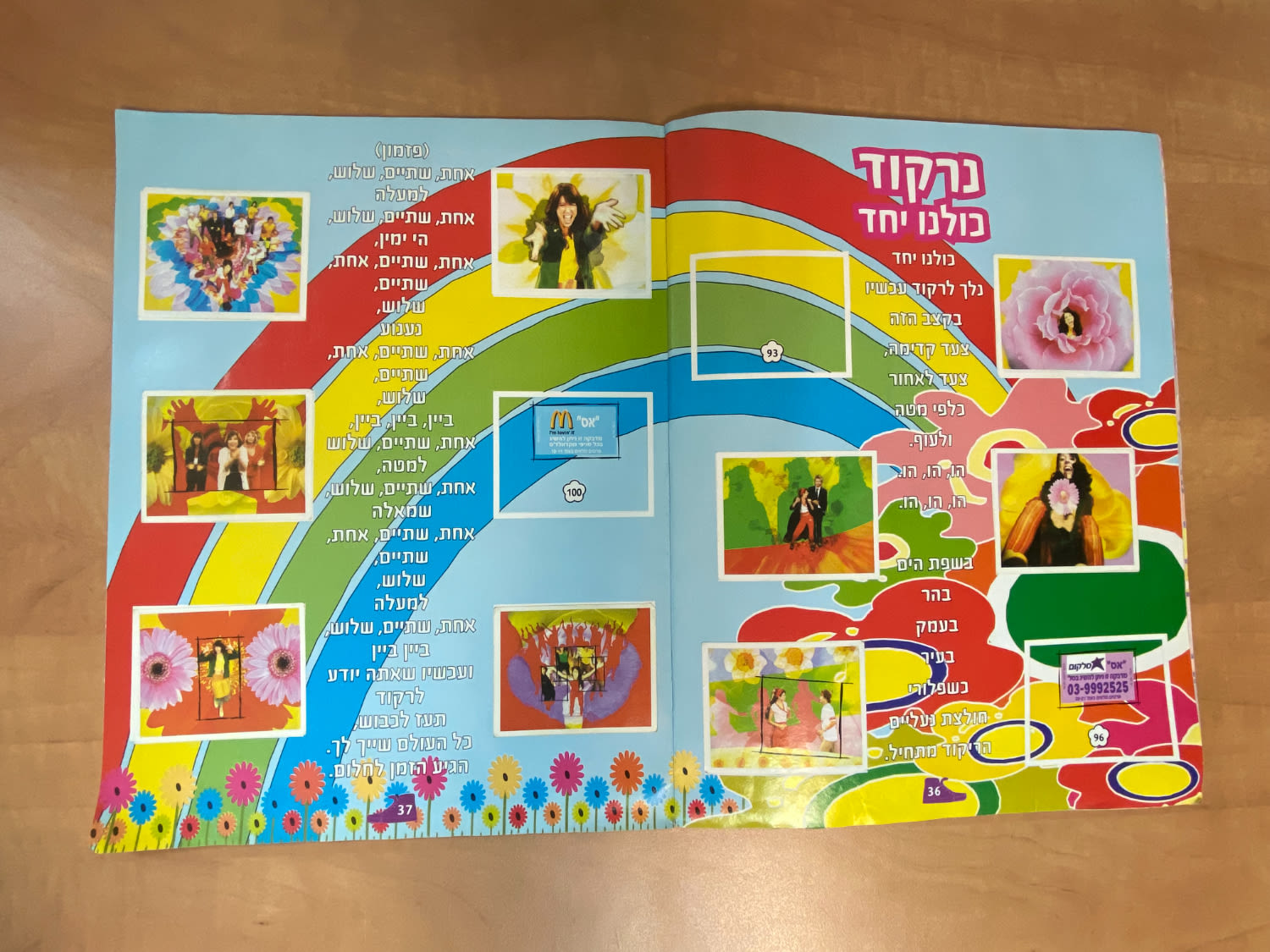 אלבומי מדבקות - אלבום מדבקות פלורסיינטה בעברית, מלא בכ-45% מהמדבקות - מצב טוב מאוד - נדירפלוריסיינטה היא ... - 1 10
