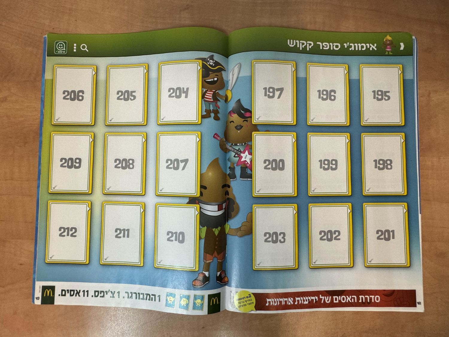 אלבומי מדבקות - אלבום מדבקות אימוג'י, כמעט ריק - עברית, מצב מצוין
אמוג'י: הסרט הוא סרט הנפשה ממוחשבת ... - 1 17