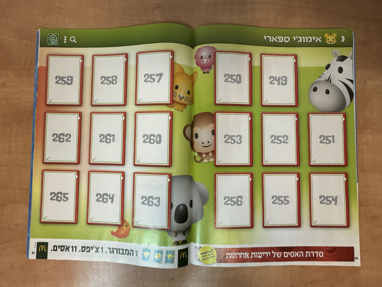 אלבומי מדבקות - אלבום מדבקות אימוג'י, כמעט ריק - עברית, מצב מצוין
אמוג'י: הסרט הוא סרט הנפשה ממוחשבת ... - 1 20