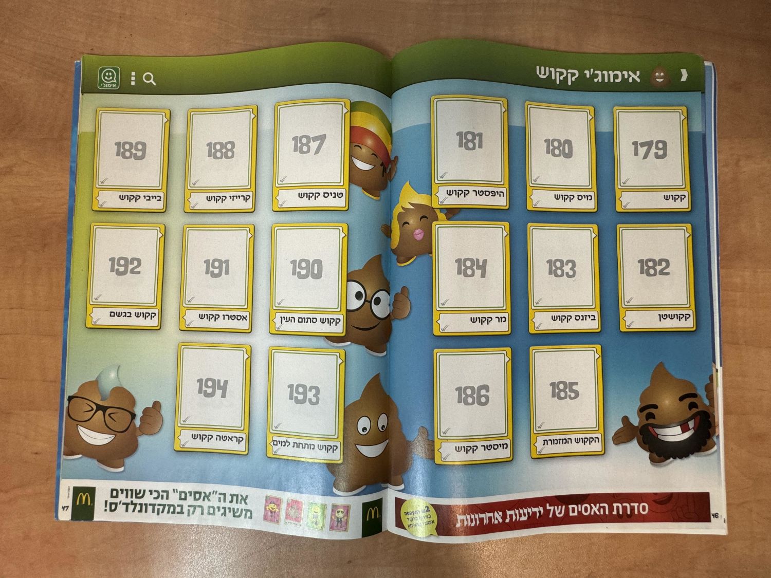 אלבומי מדבקות - אלבום מדבקות אימוג'י, כמעט ריק - עברית, מצב מצוין
אמוג'י: הסרט הוא סרט הנפשה ממוחשבת ... - 1 16