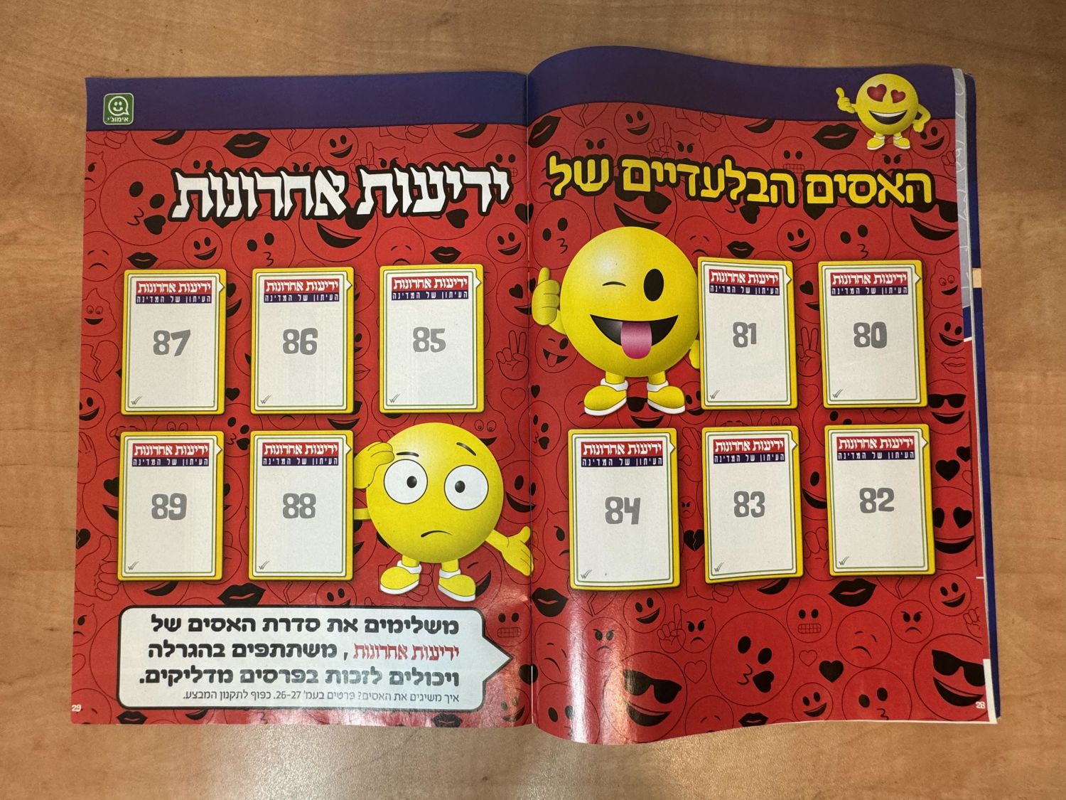 אלבומי מדבקות - אלבום מדבקות אימוג'י, כמעט ריק - עברית, מצב מצוין
אמוג'י: הסרט הוא סרט הנפשה ממוחשבת ... - 1 6