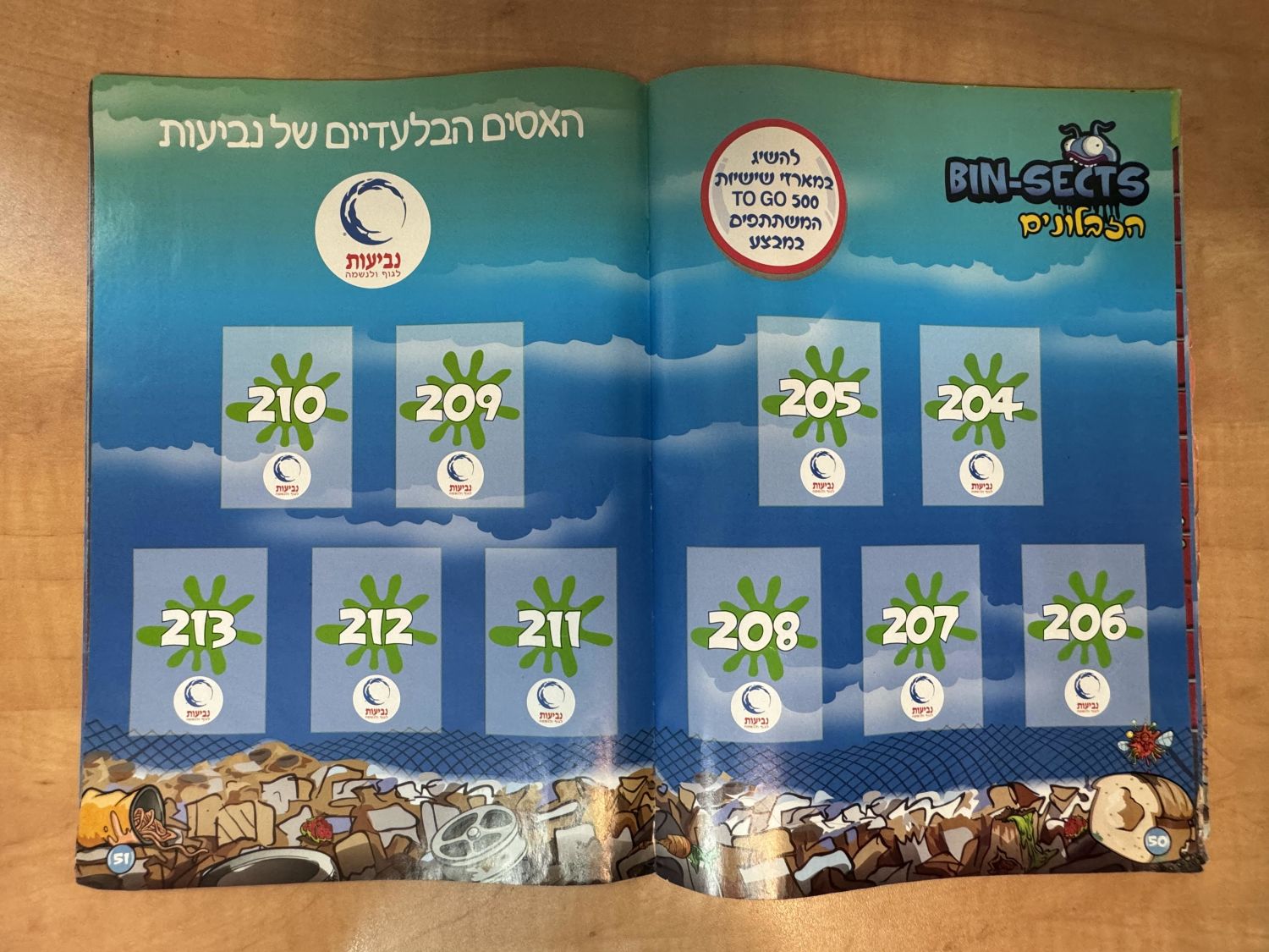 אלבומי מדבקות - אלבום הזבלונים - "חבורת הזבולנים בפח האשפה שלך - The Trash Pack" - כמעט ריק, מצב טוב מאוד - 1 18